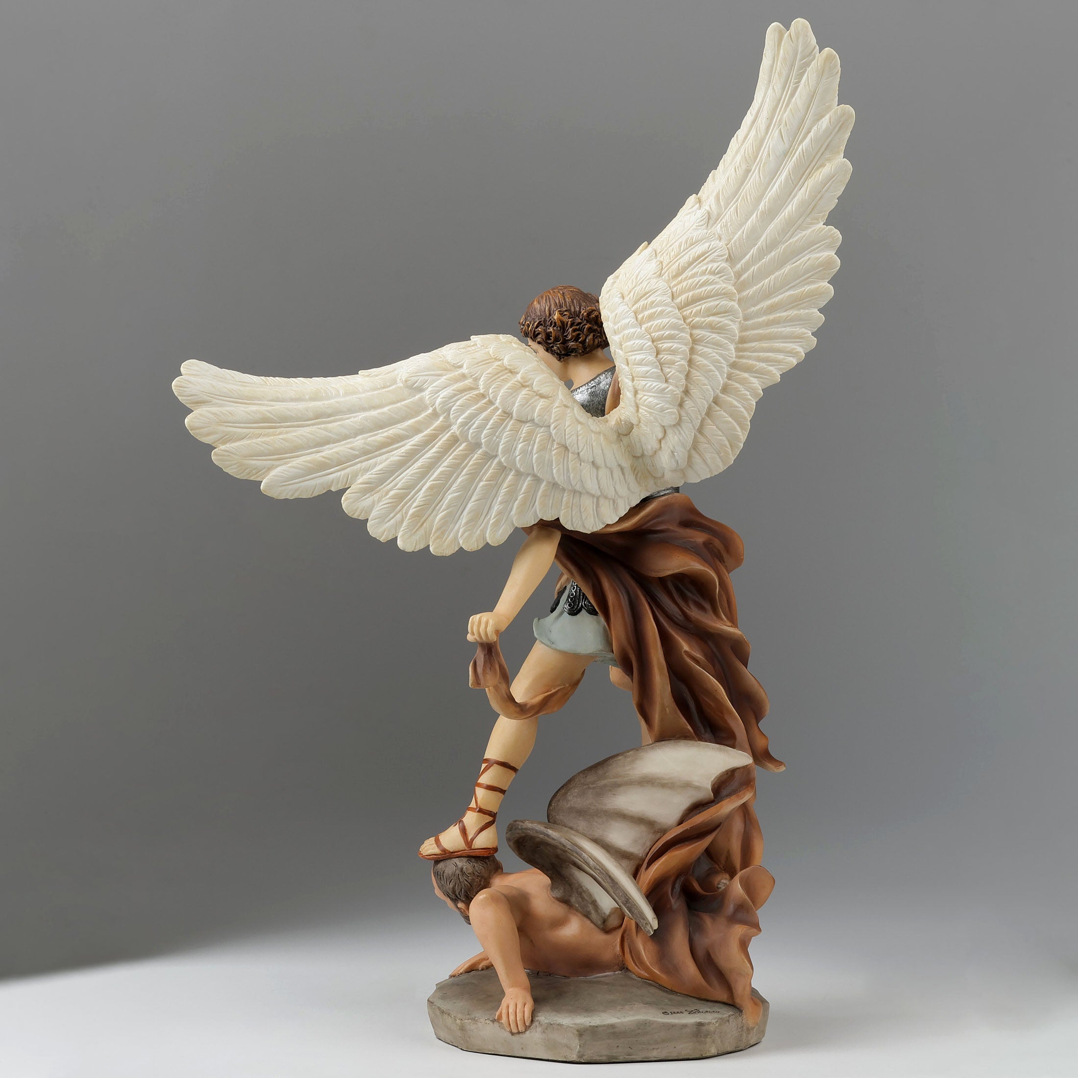 Saint Michael Tramples Demon