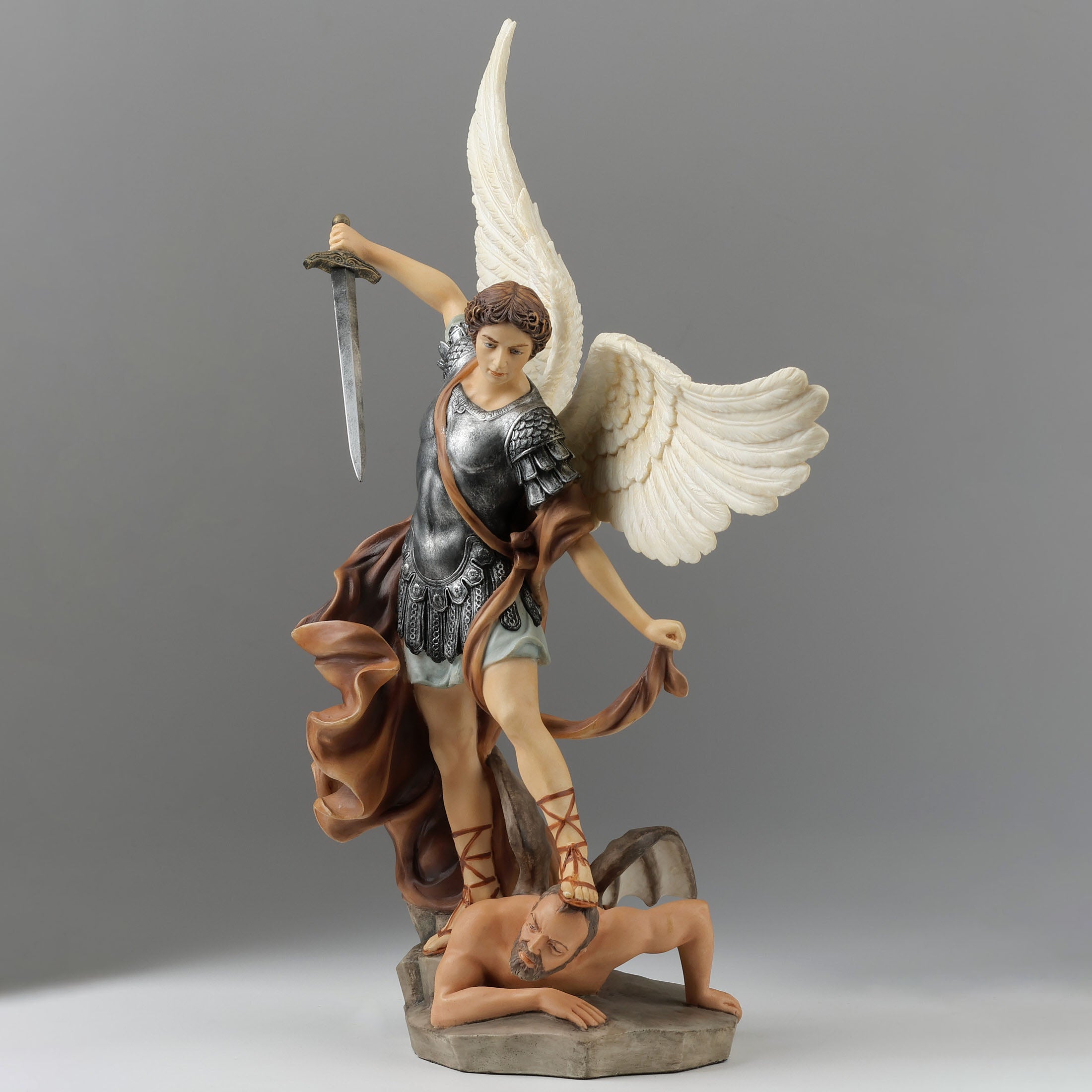 Saint Michael Tramples Demon