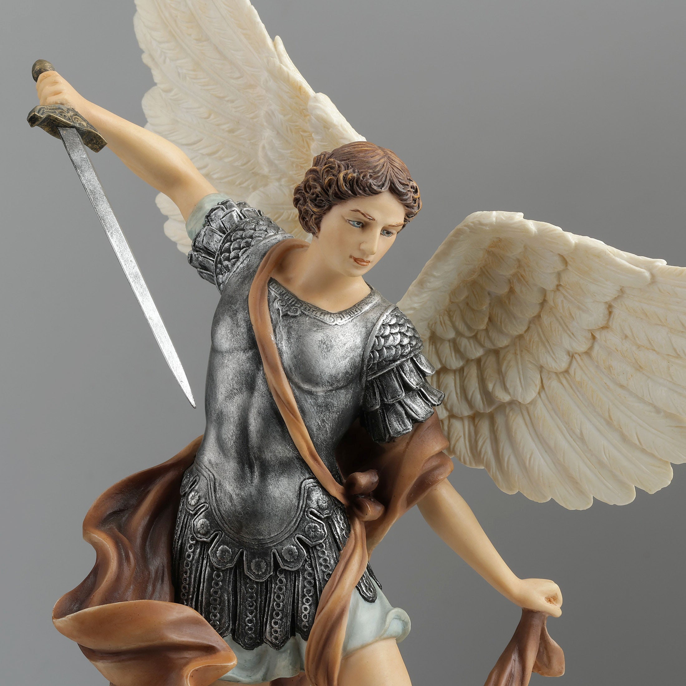 Saint Michael Tramples Demon