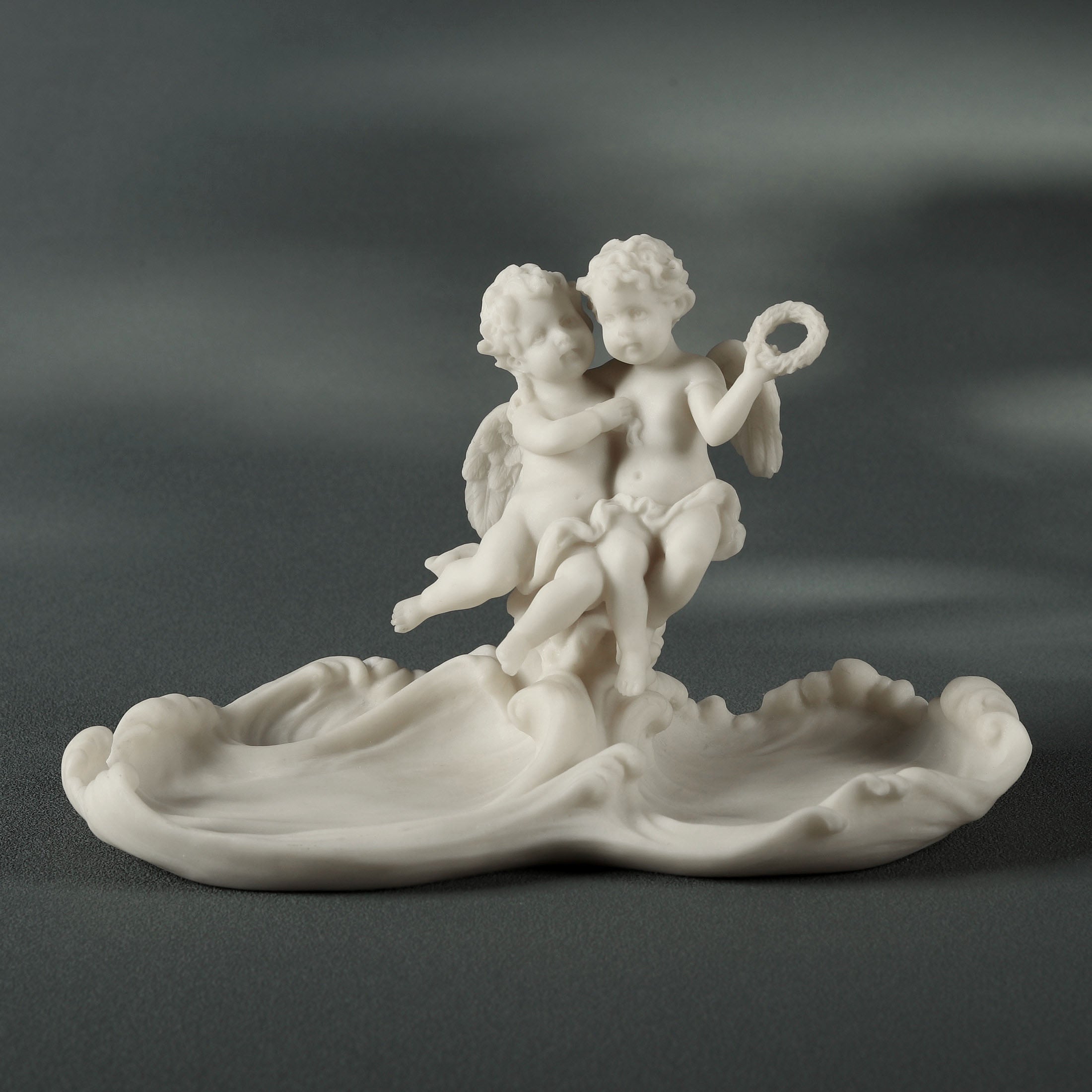Cherubs On Wave Tray