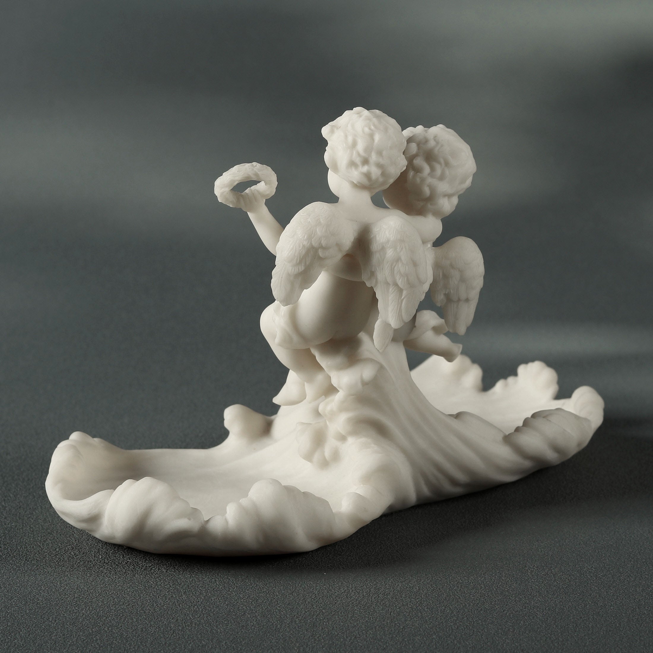 Cherubs On Wave Tray