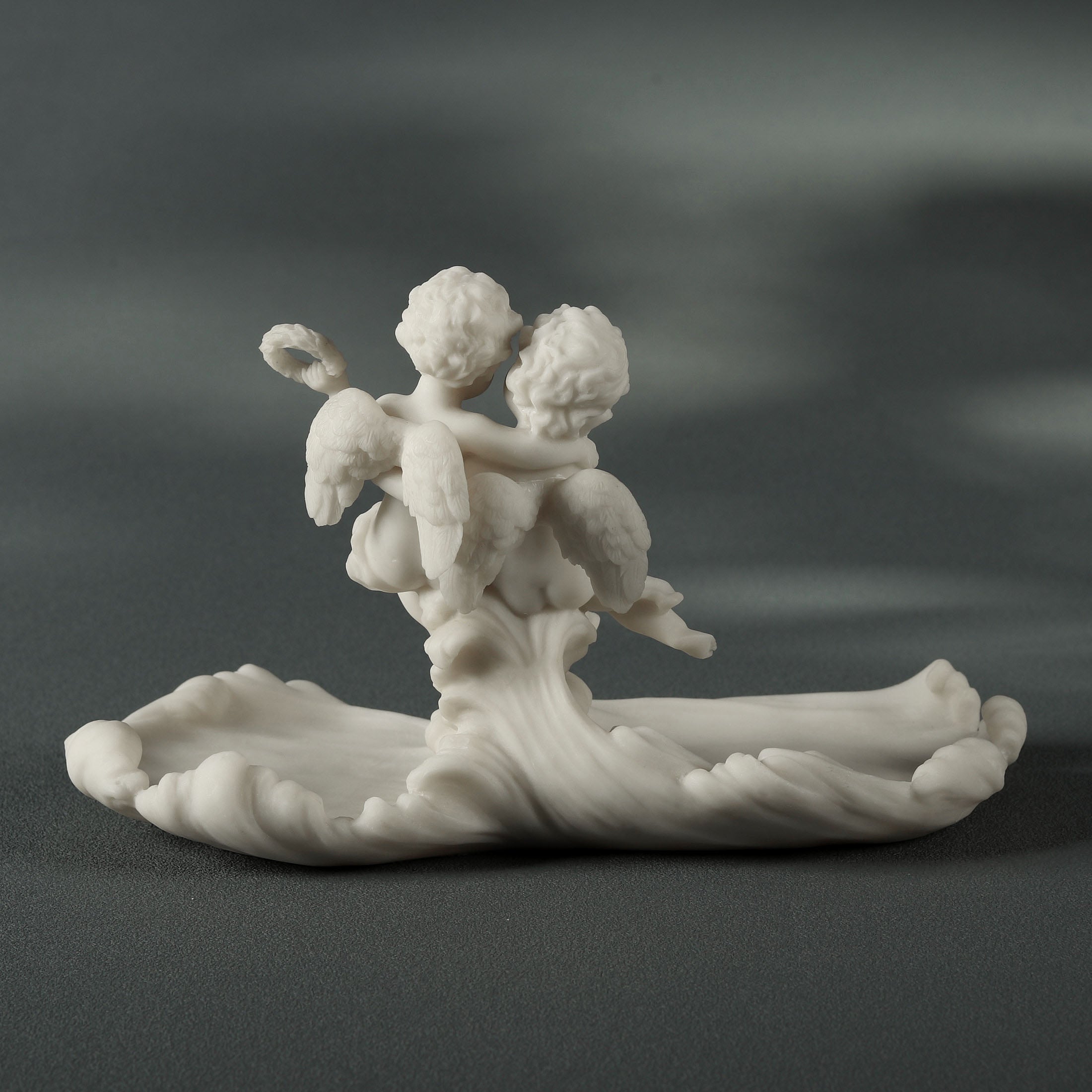 Cherubs On Wave Tray