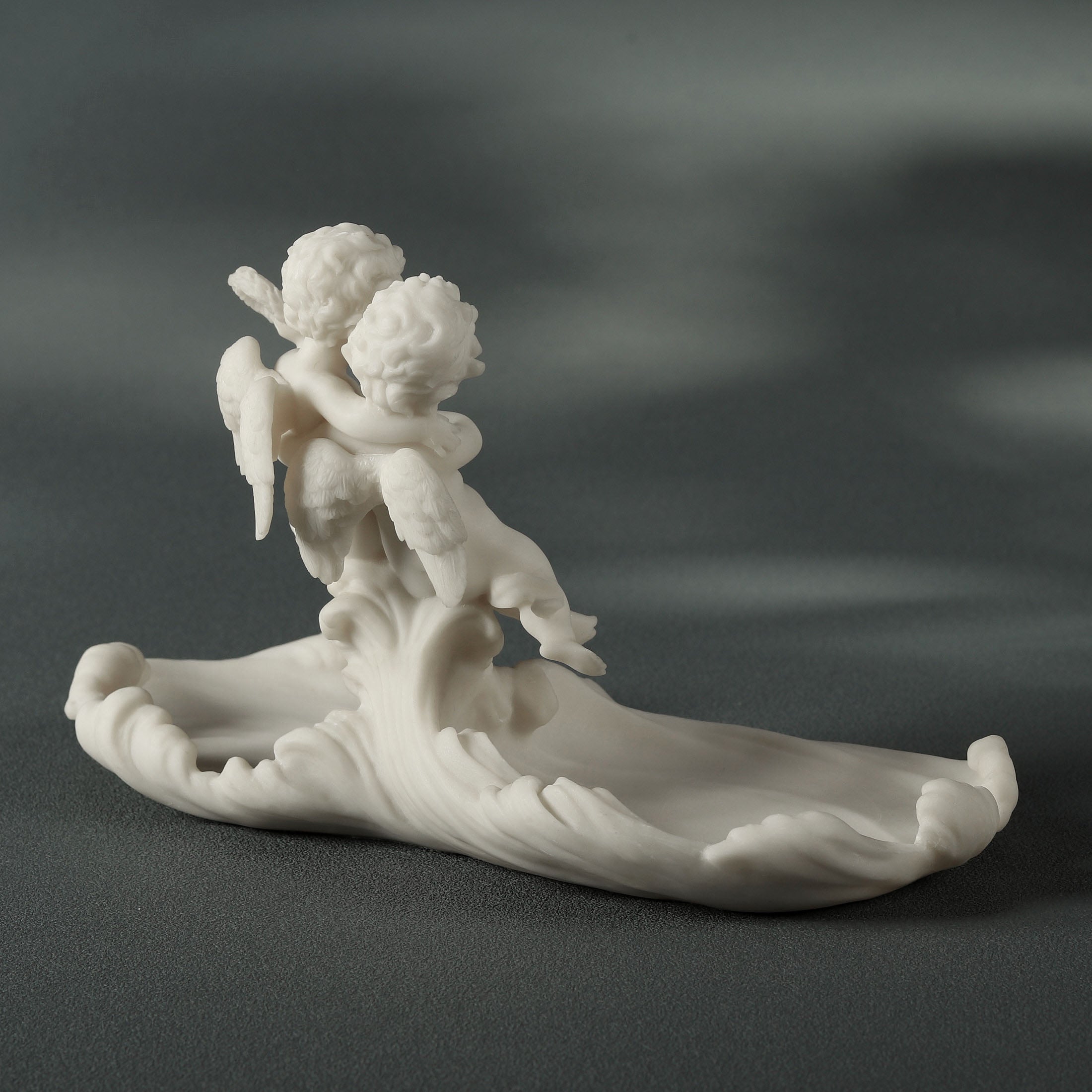 Cherubs On Wave Tray