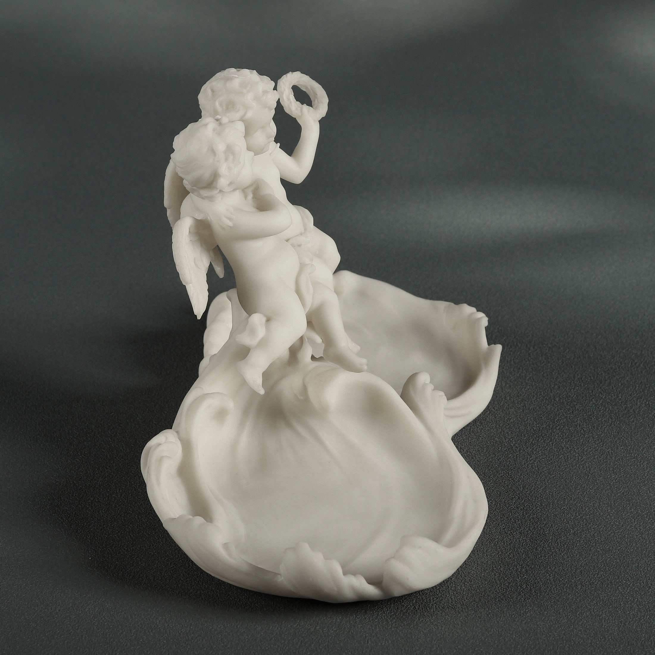 Cherubs On Wave Tray