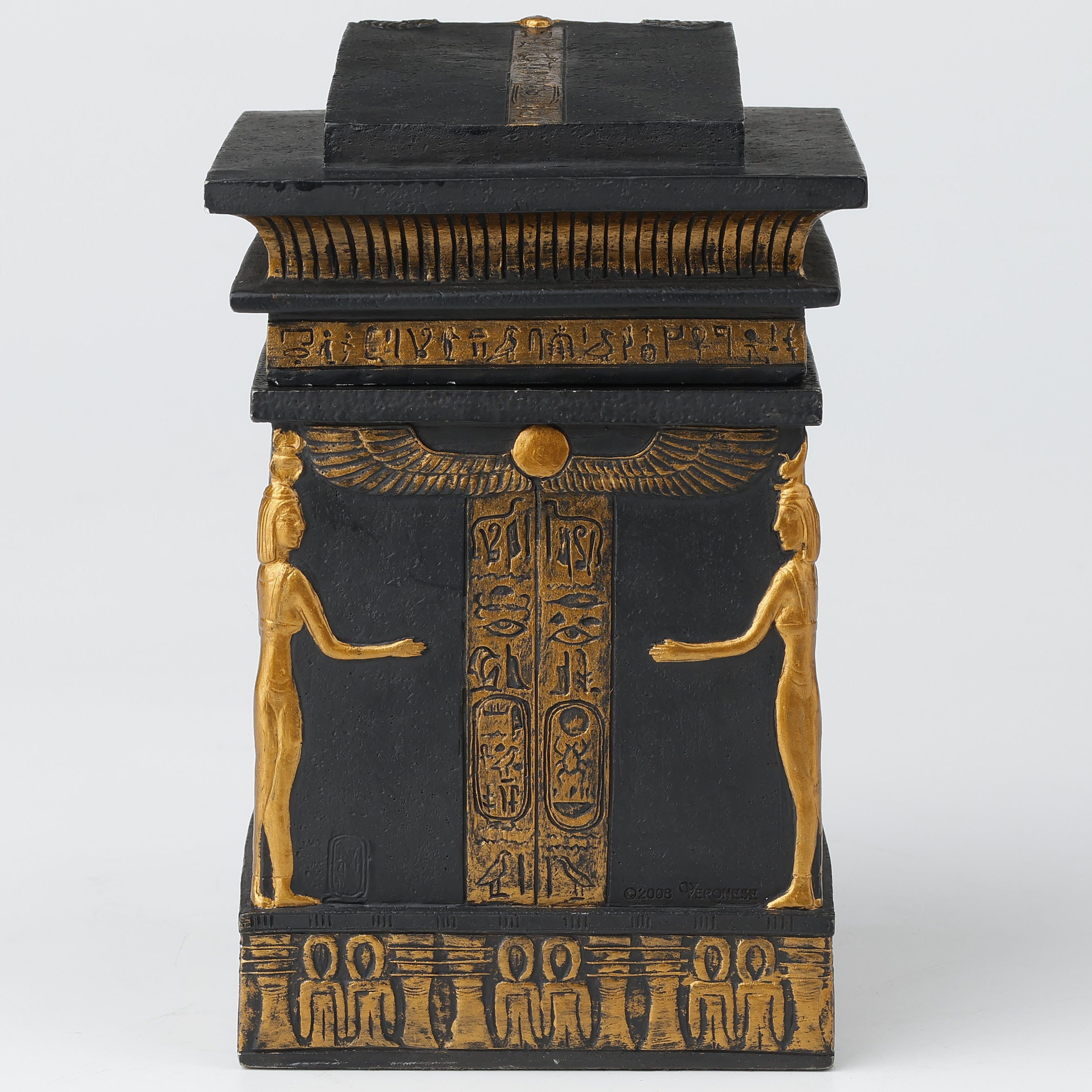 Egpytian Canopic Shrine Trinket Box