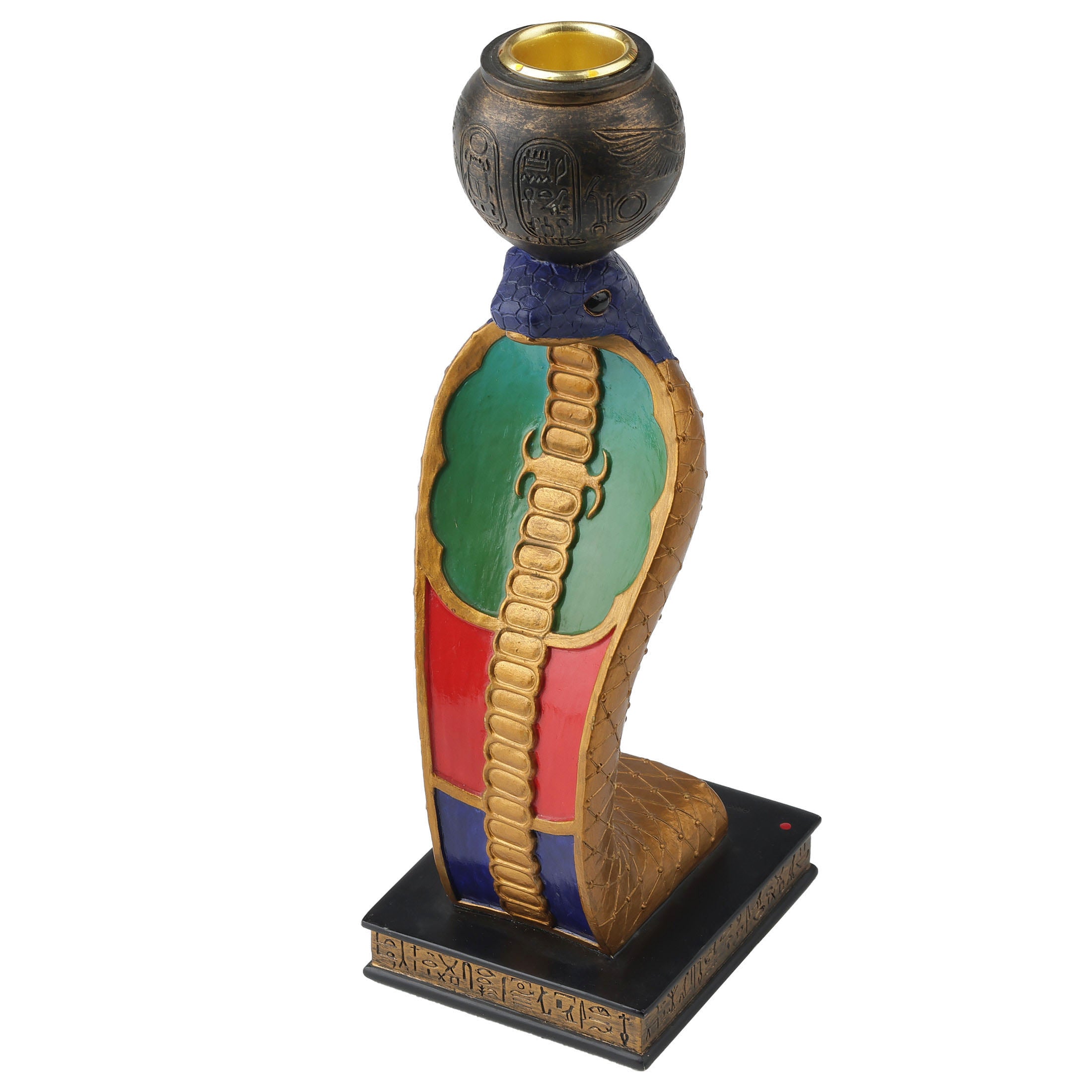Egyptian Cobra Uraeus Candle Holder