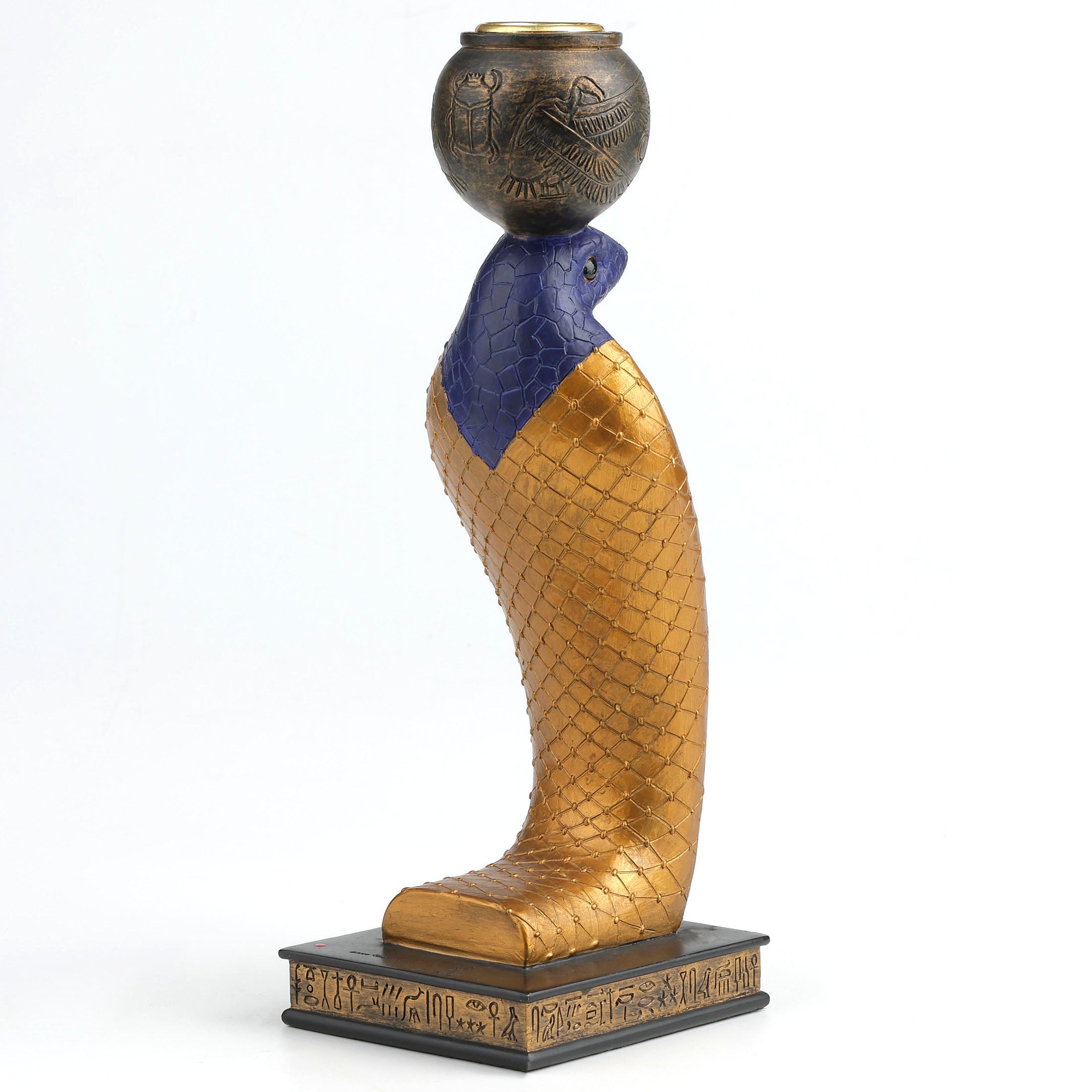 Egyptian Cobra Uraeus Candle Holder