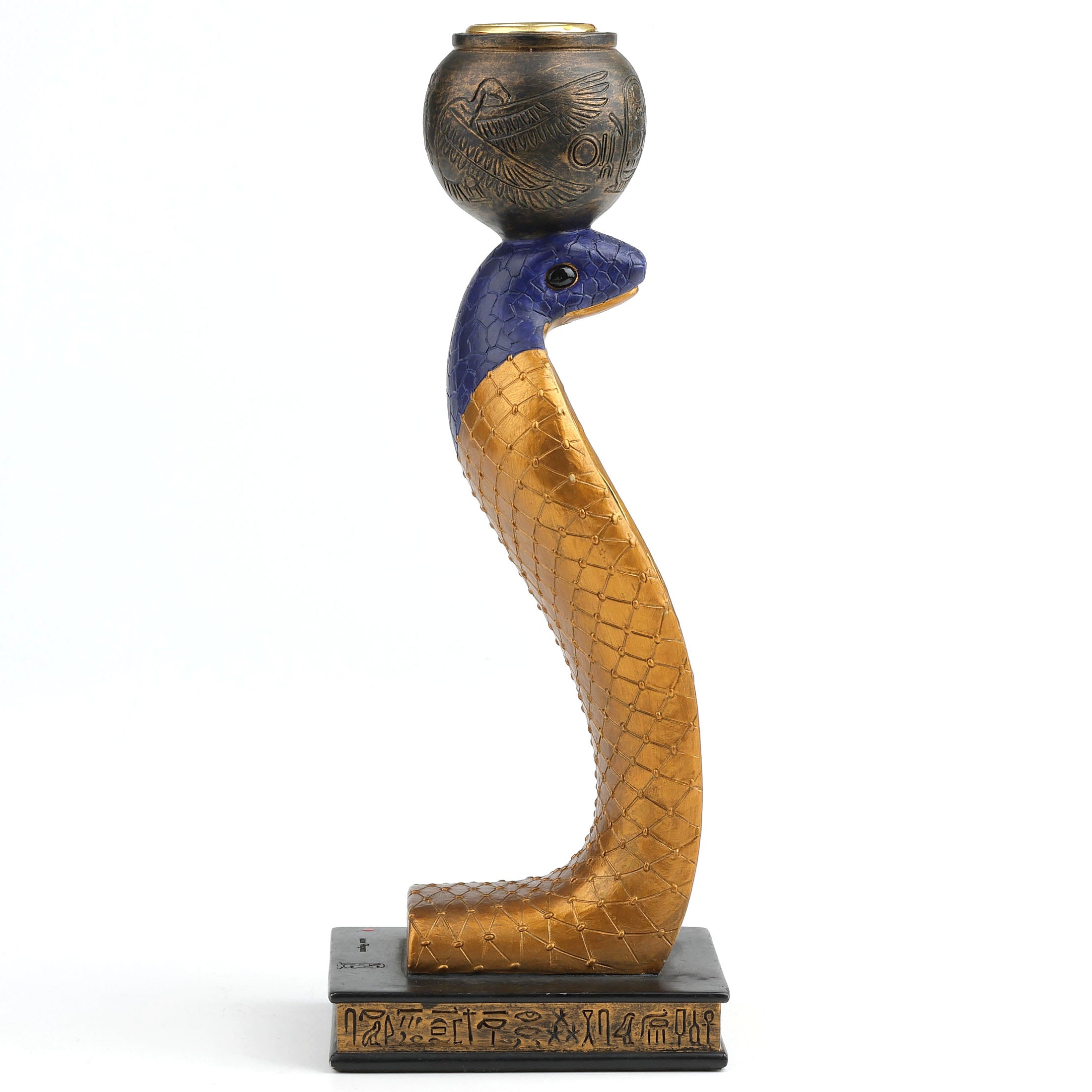 Egyptian Cobra Uraeus Candle Holder