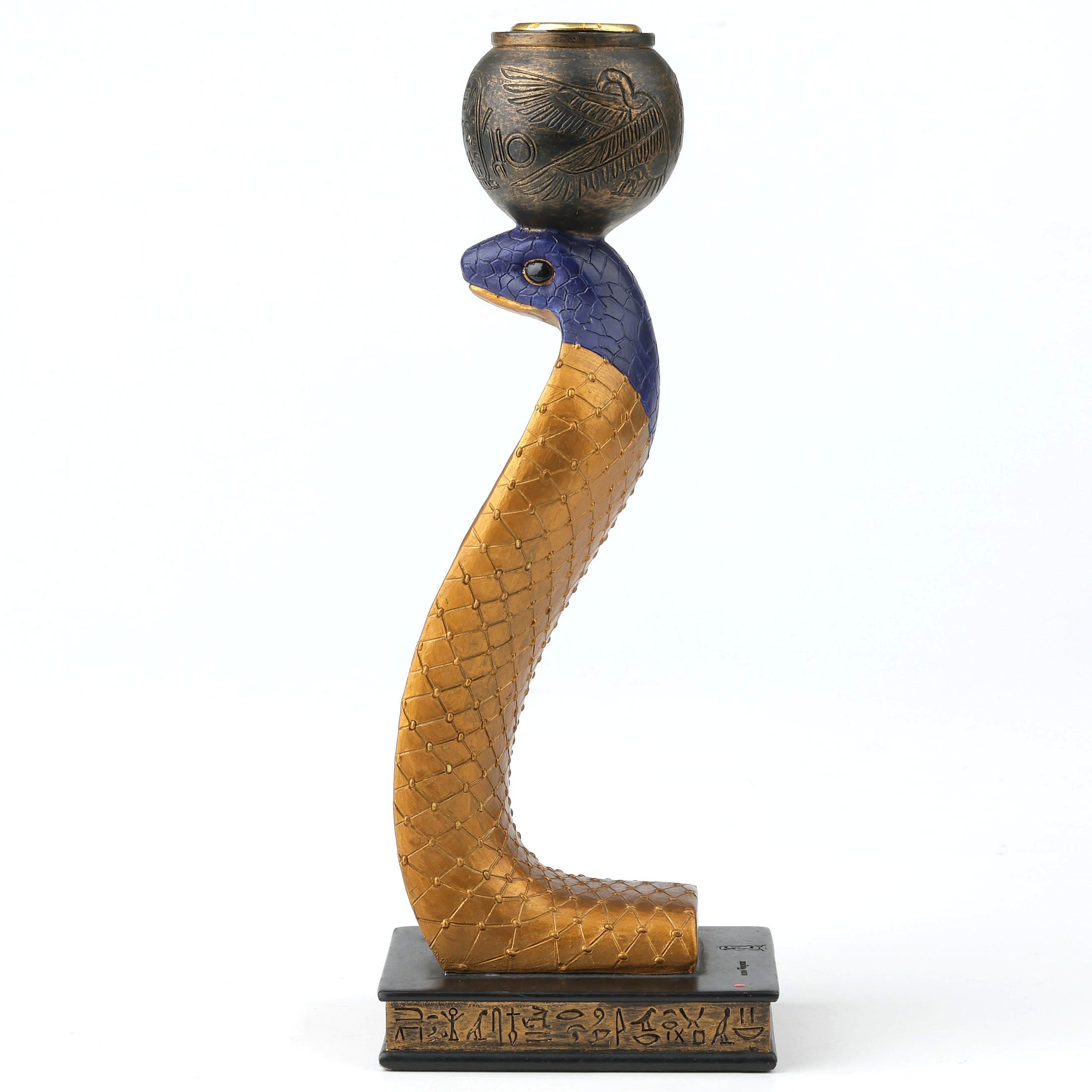 Egyptian Cobra Uraeus Candle Holder
