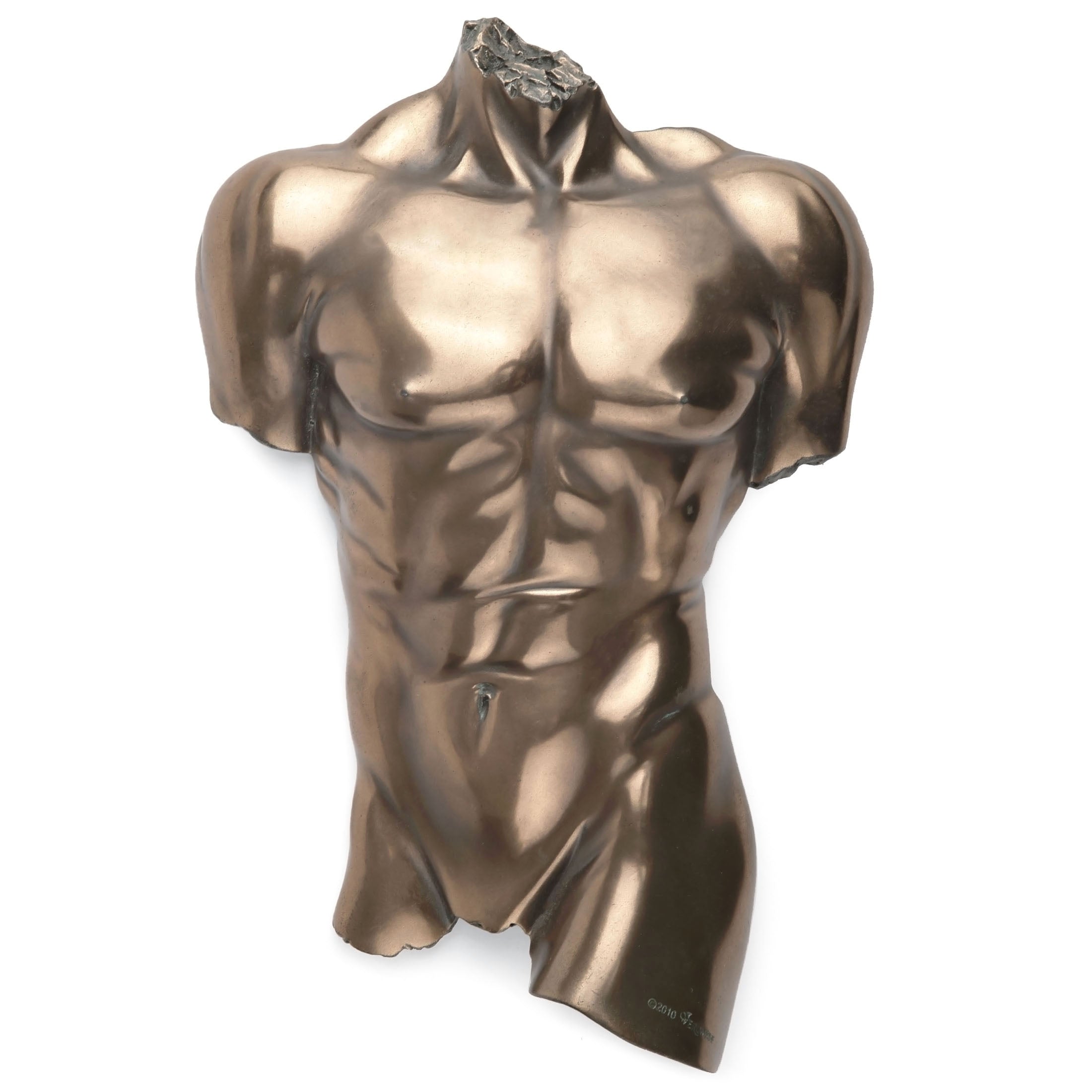 Wall Plaque Male Torso 267 (Bronze)
