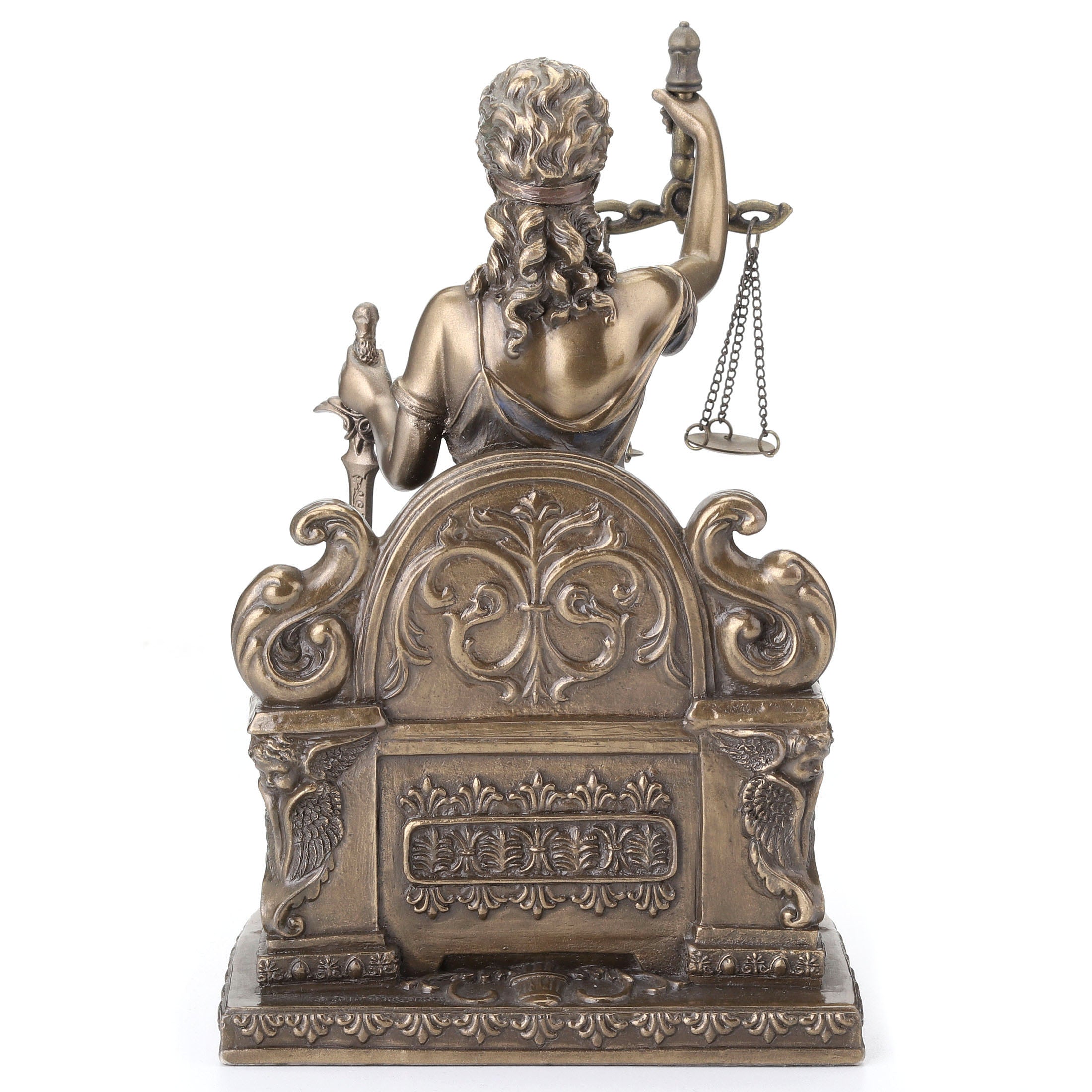 Sitting Lady Justice