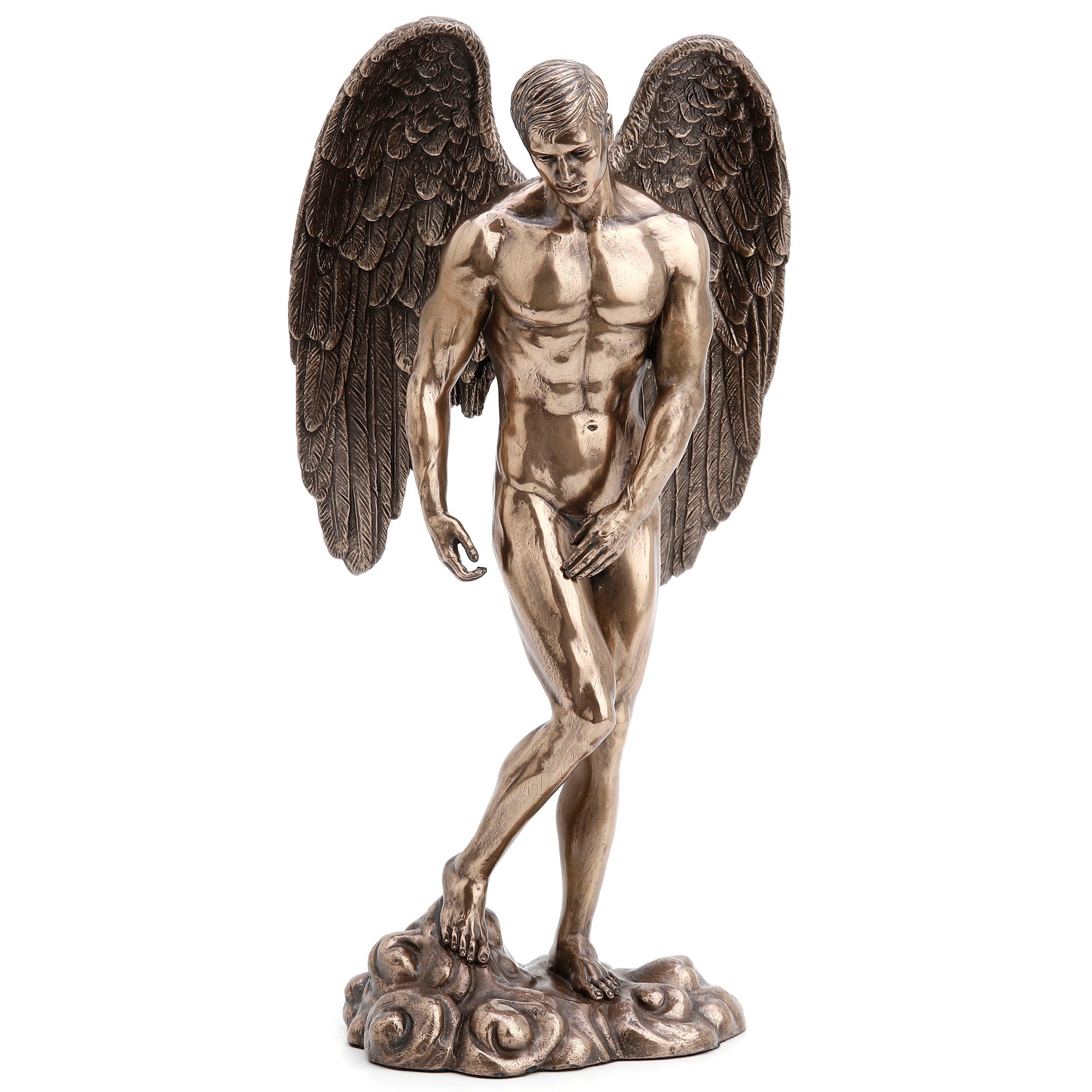 Winged Nude Male Standing