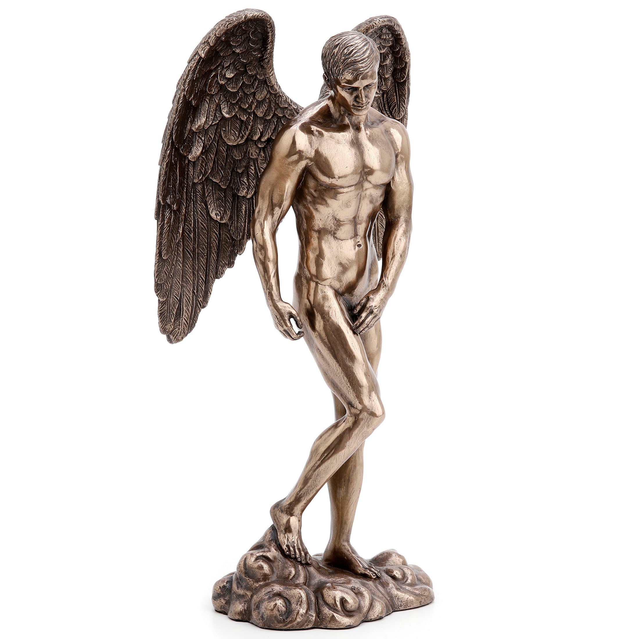Winged Nude Male Standing