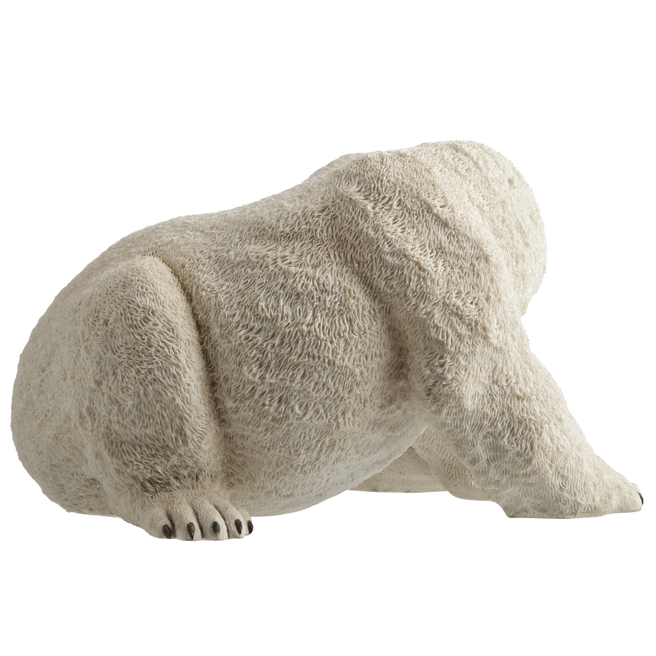 Polar Bear Cub Cuddling With Mother