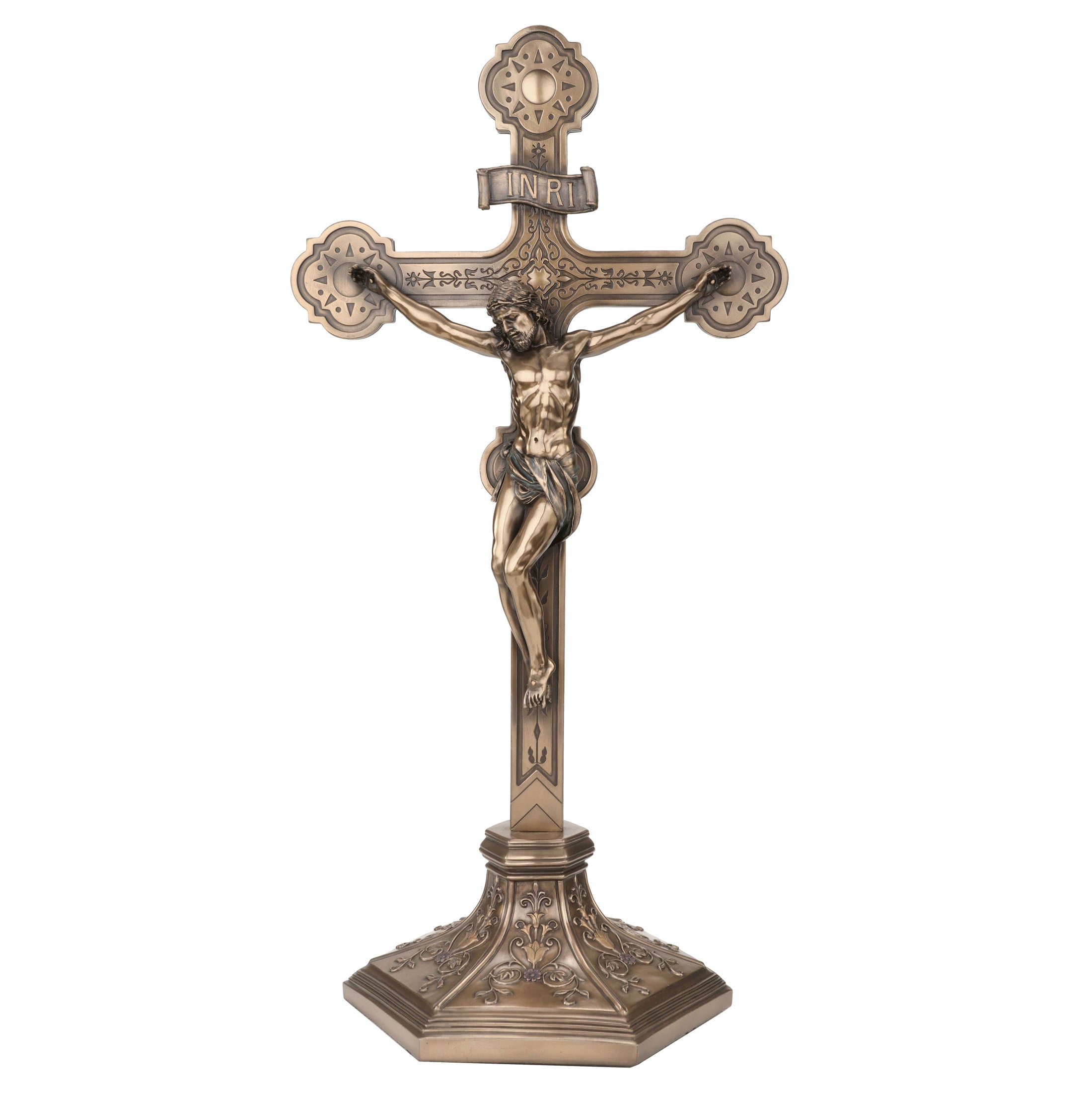 Crucifix On The Stand