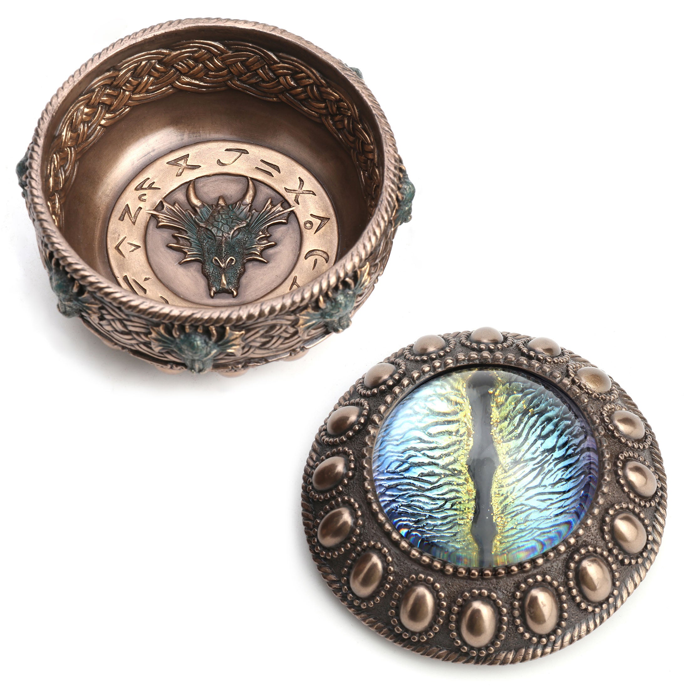 Dragon Heads Dragon Eye Trinket Box