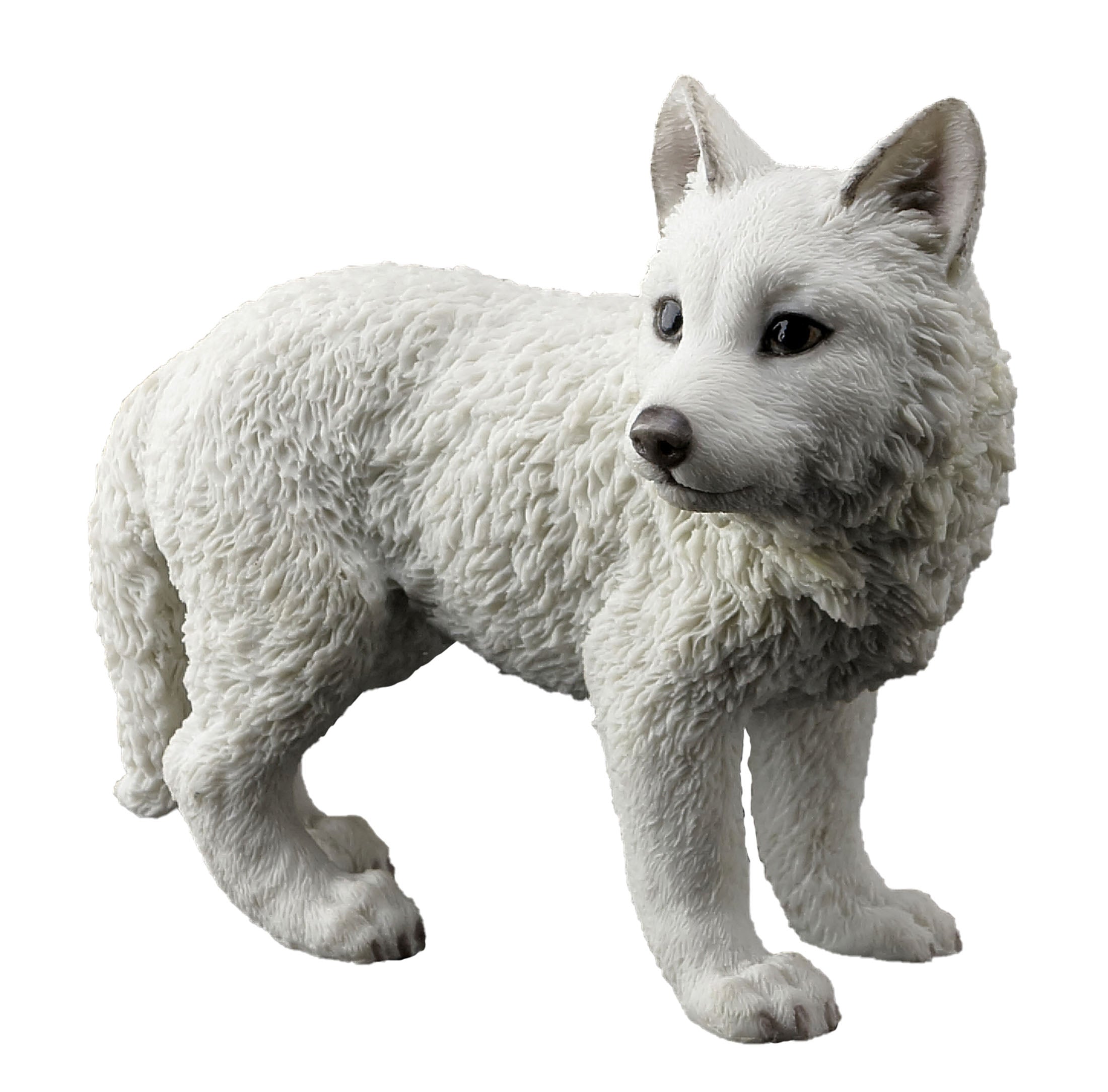 Wolf Cub Standing (White)