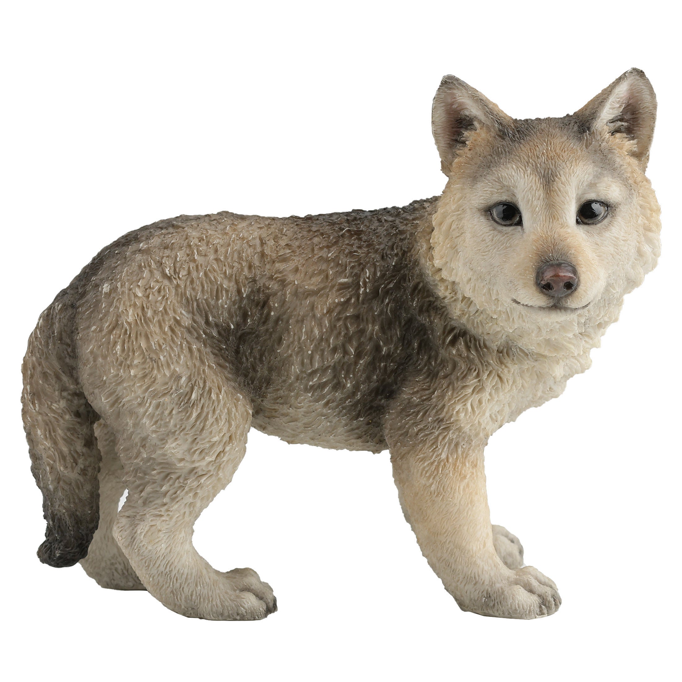 Wolf Cub Standing (Grey)
