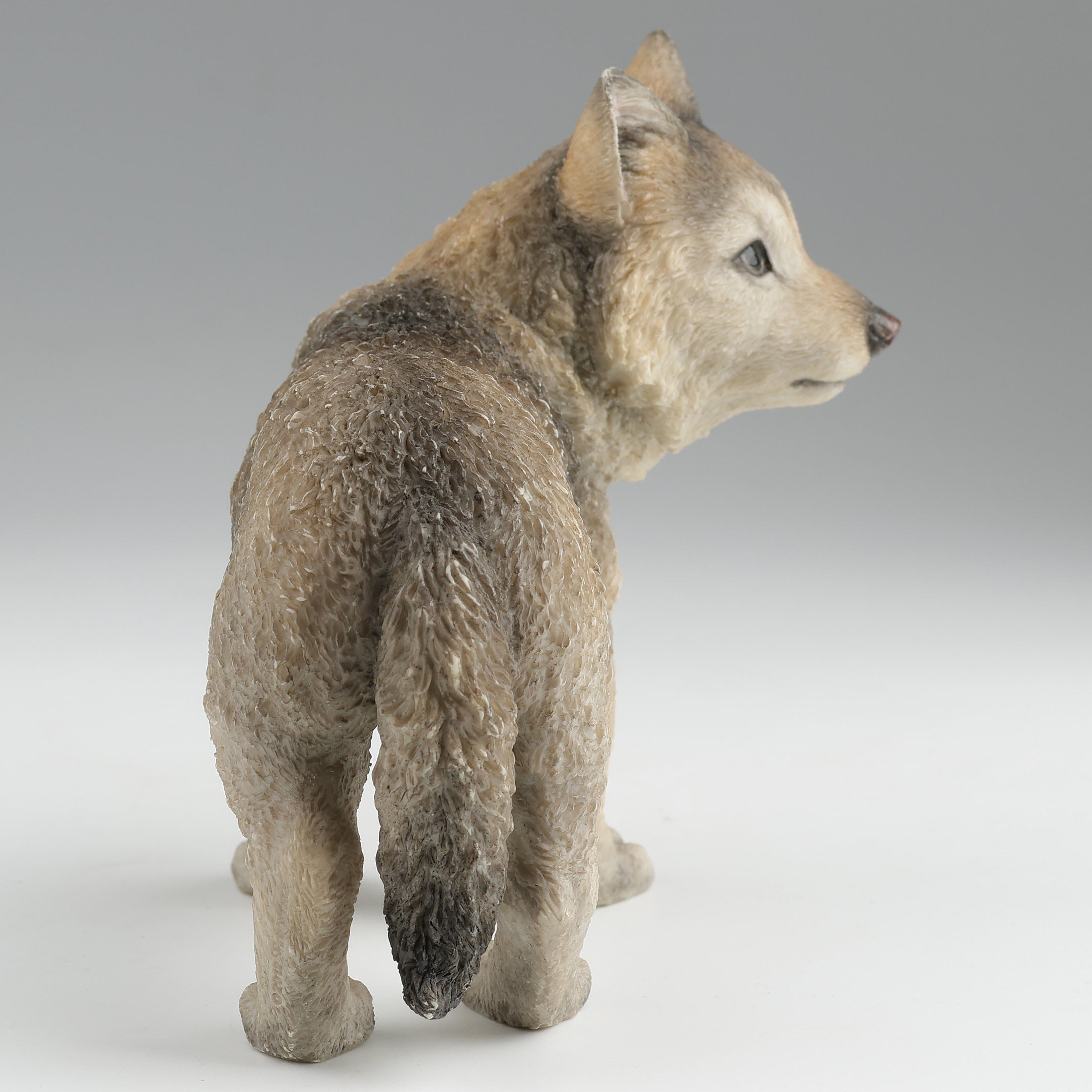 Wolf Cub Standing (Grey)