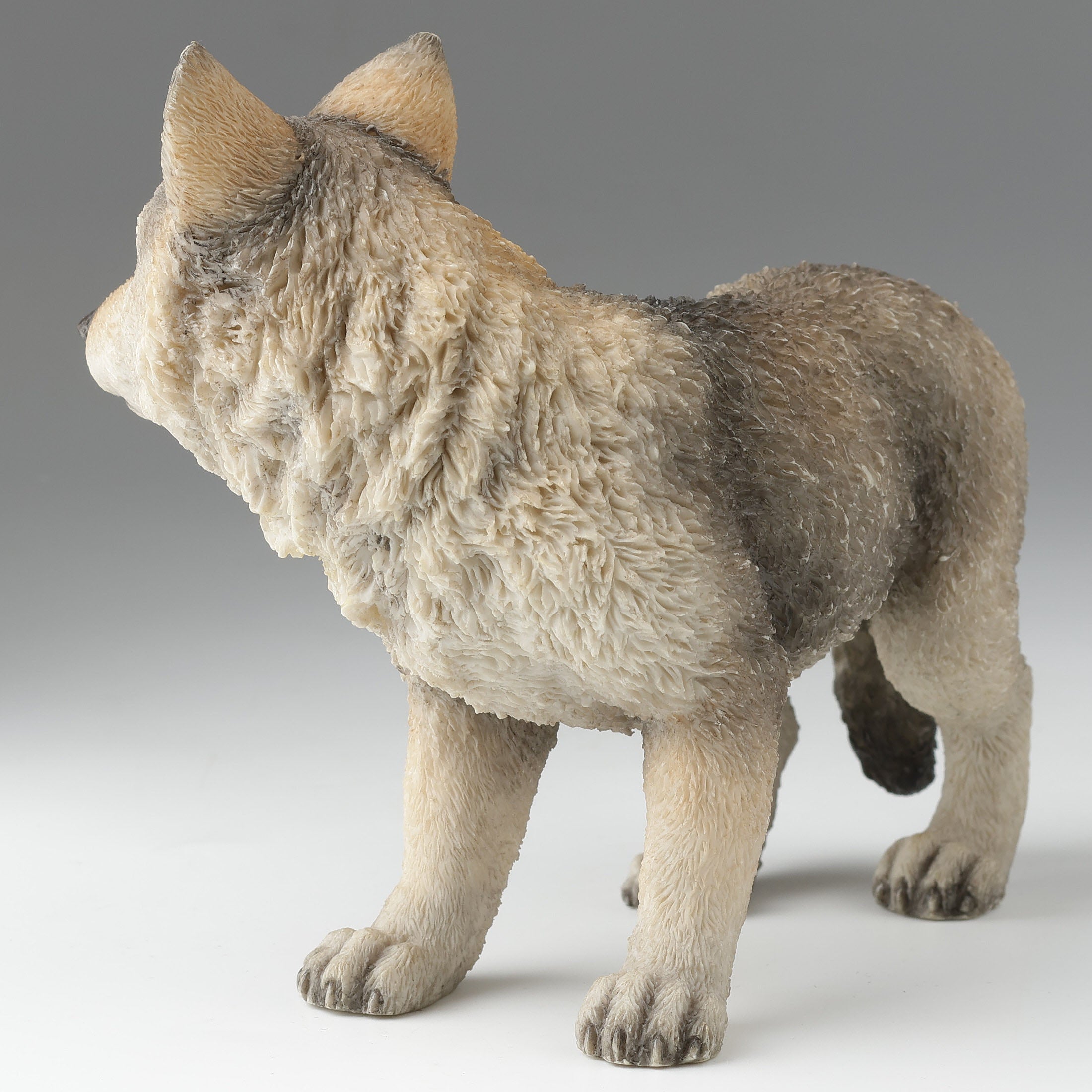 Wolf Cub Standing (Grey)