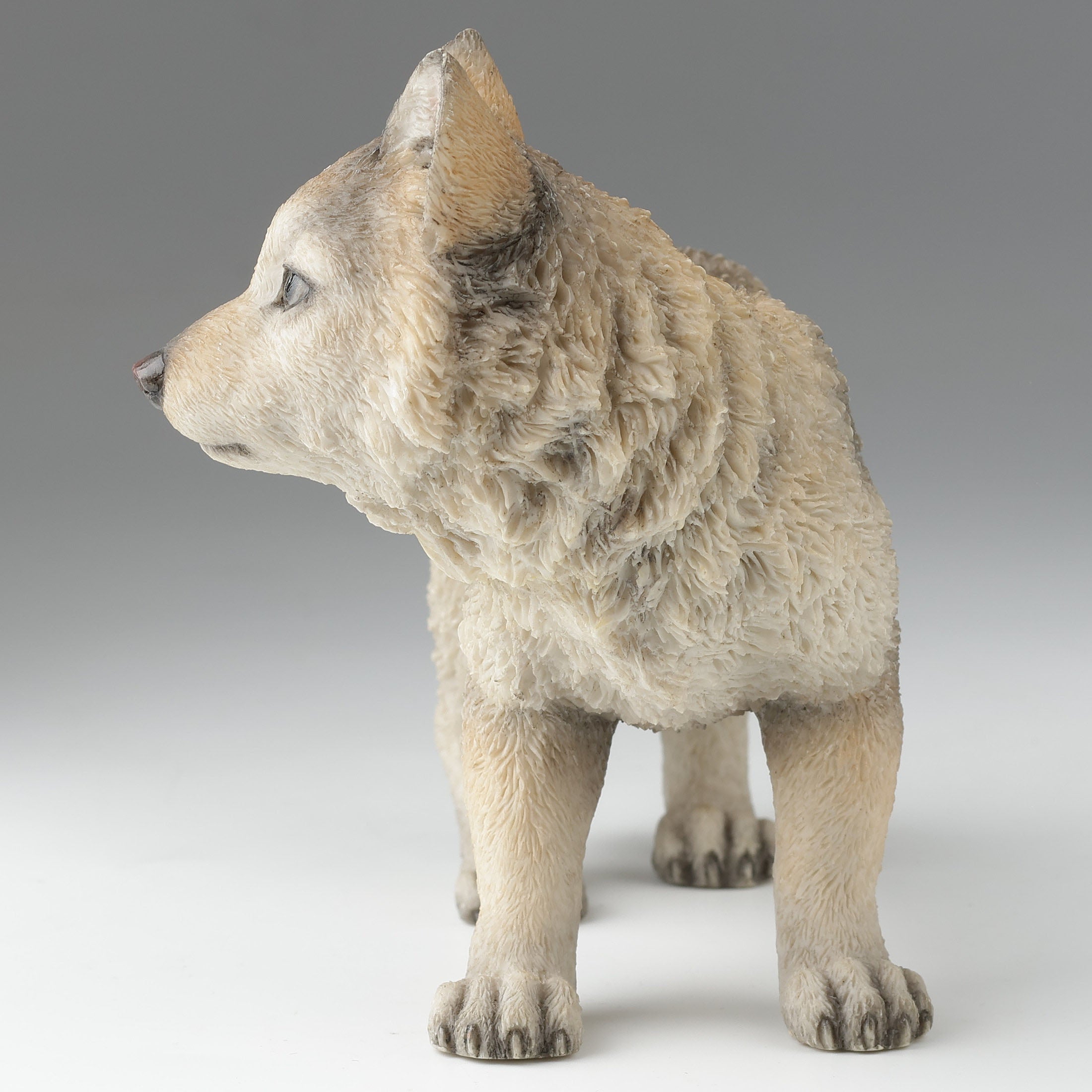 Wolf Cub Standing (Grey)