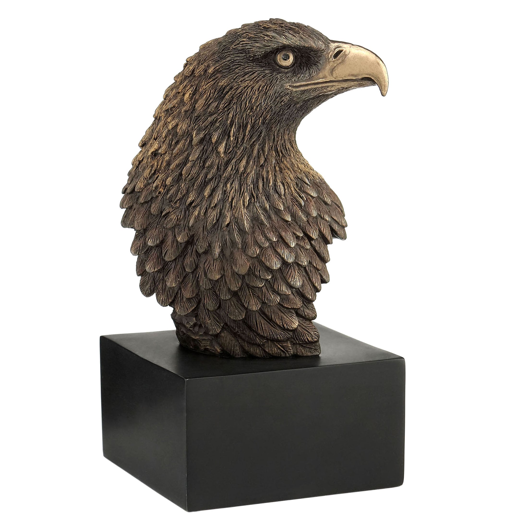 Eagle Head On Plinth (Mbz+Color)