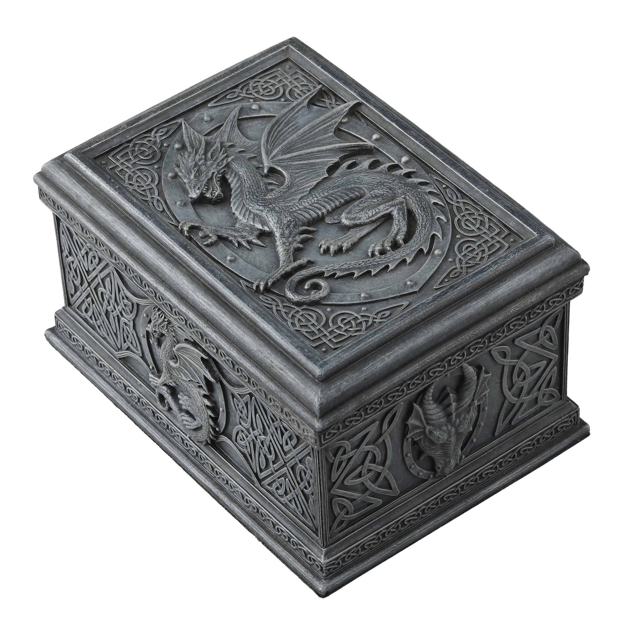 Celtic Dragon Trinket Box