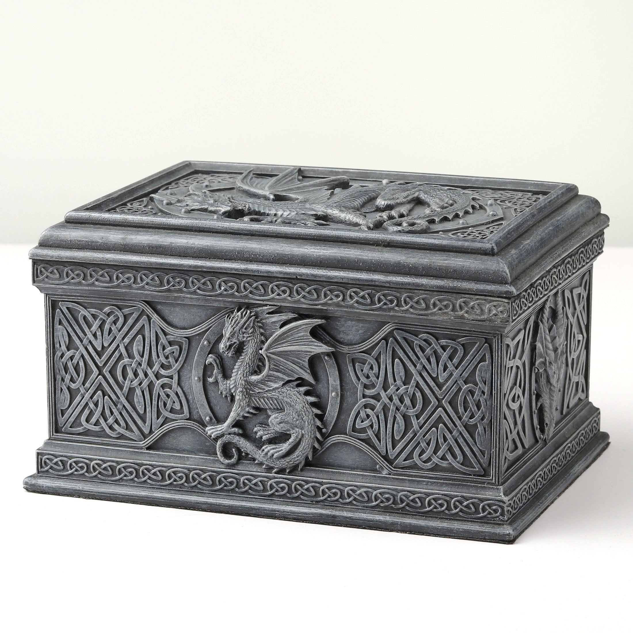 Celtic Dragon Trinket Box