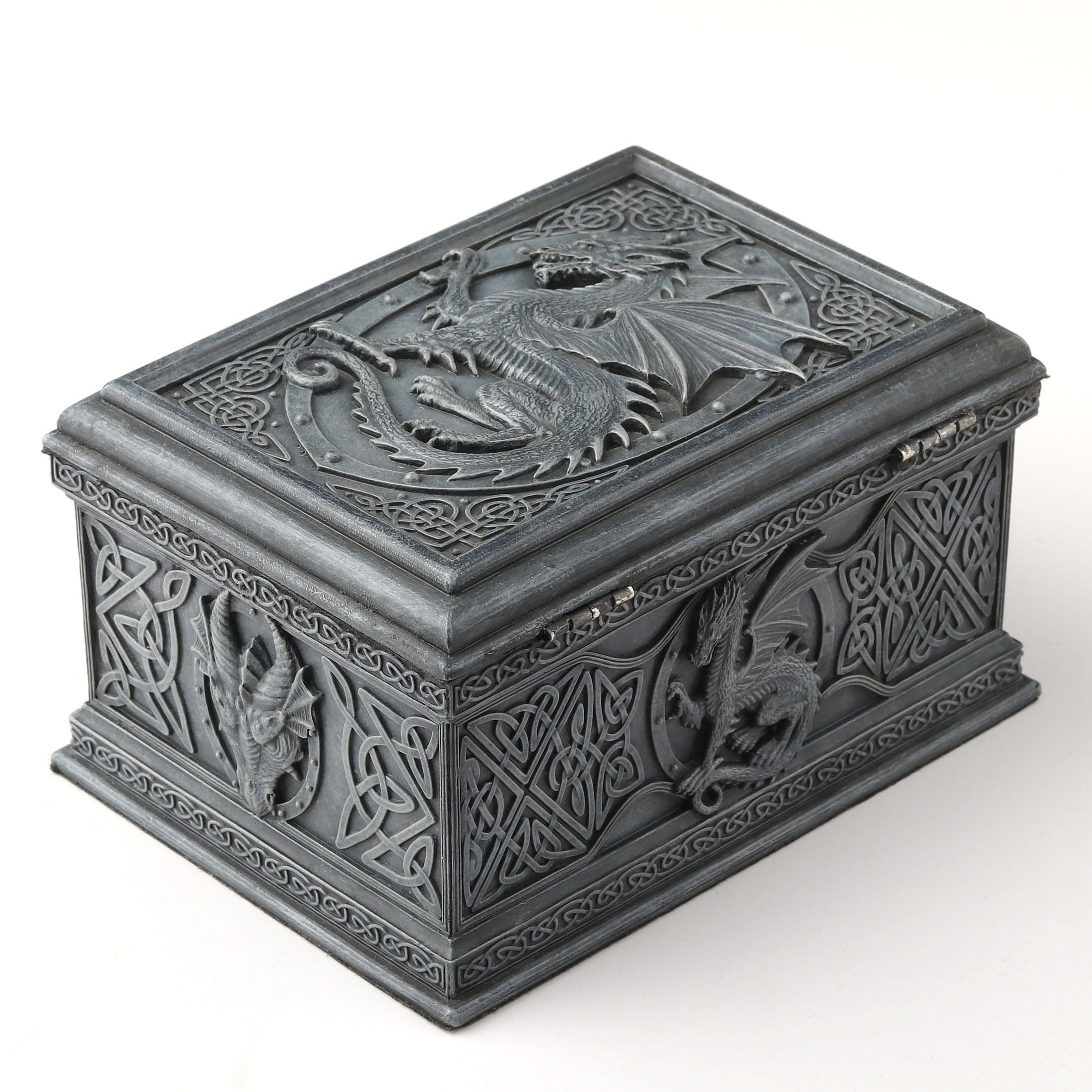 Celtic Dragon Trinket Box