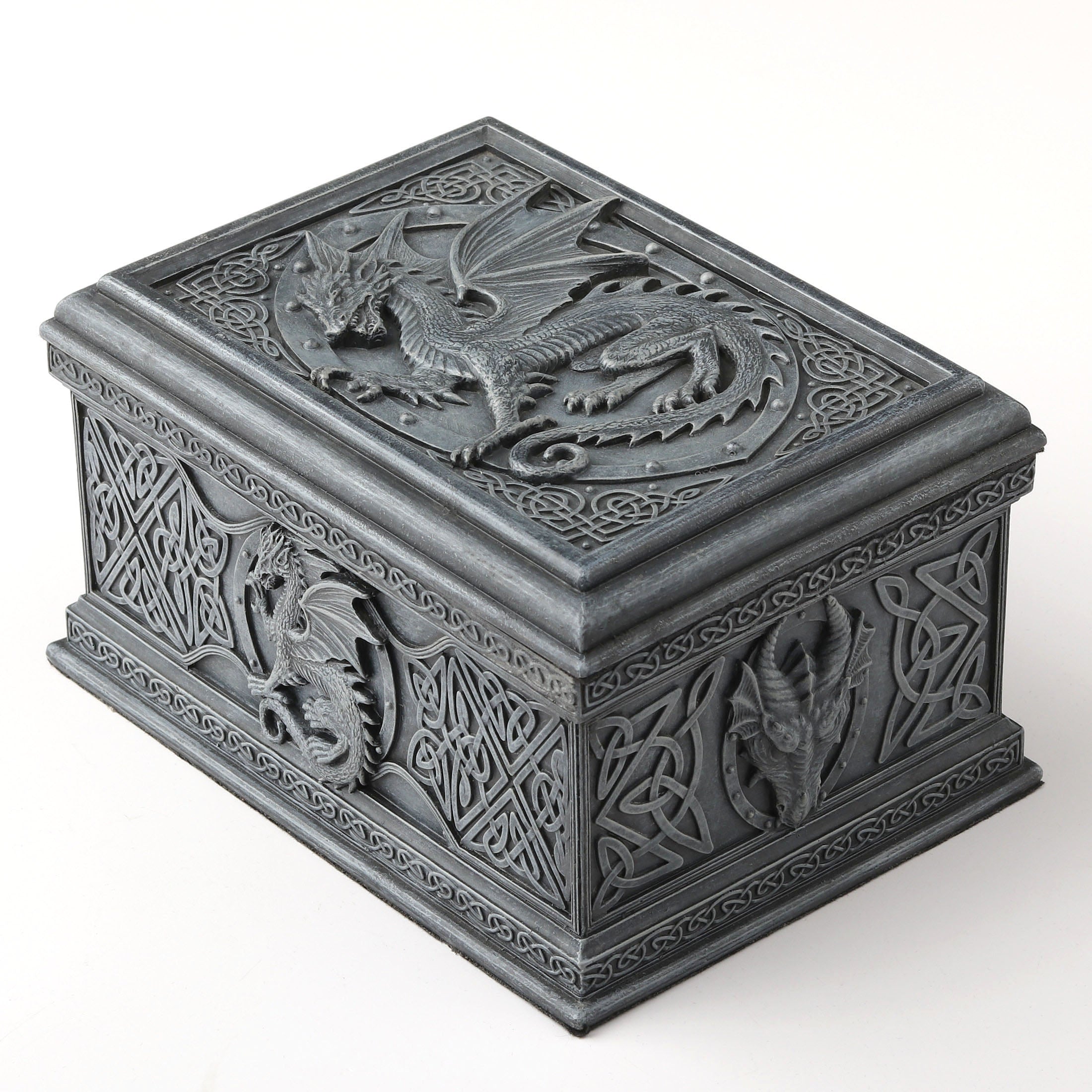 Celtic Dragon Trinket Box