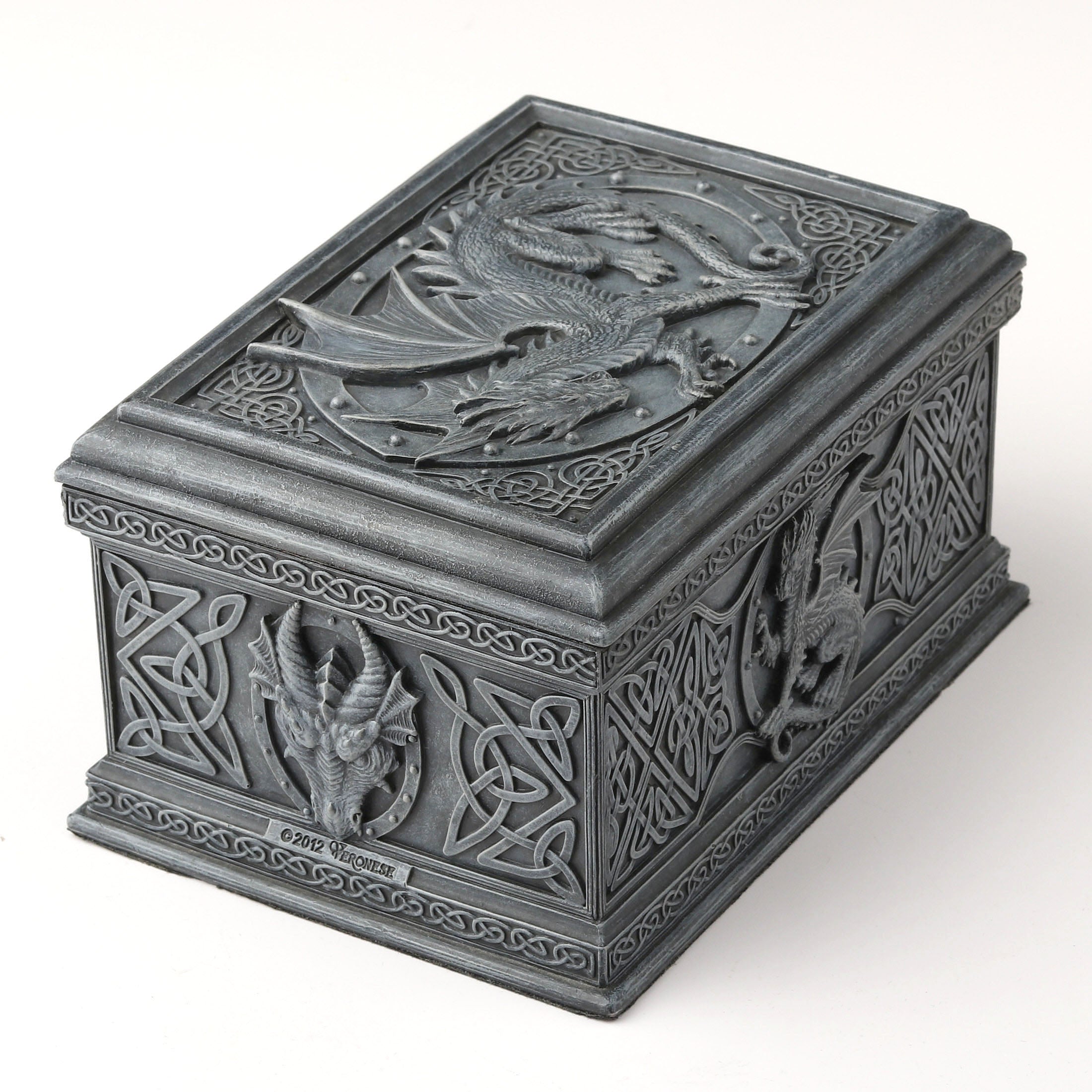 Celtic Dragon Trinket Box