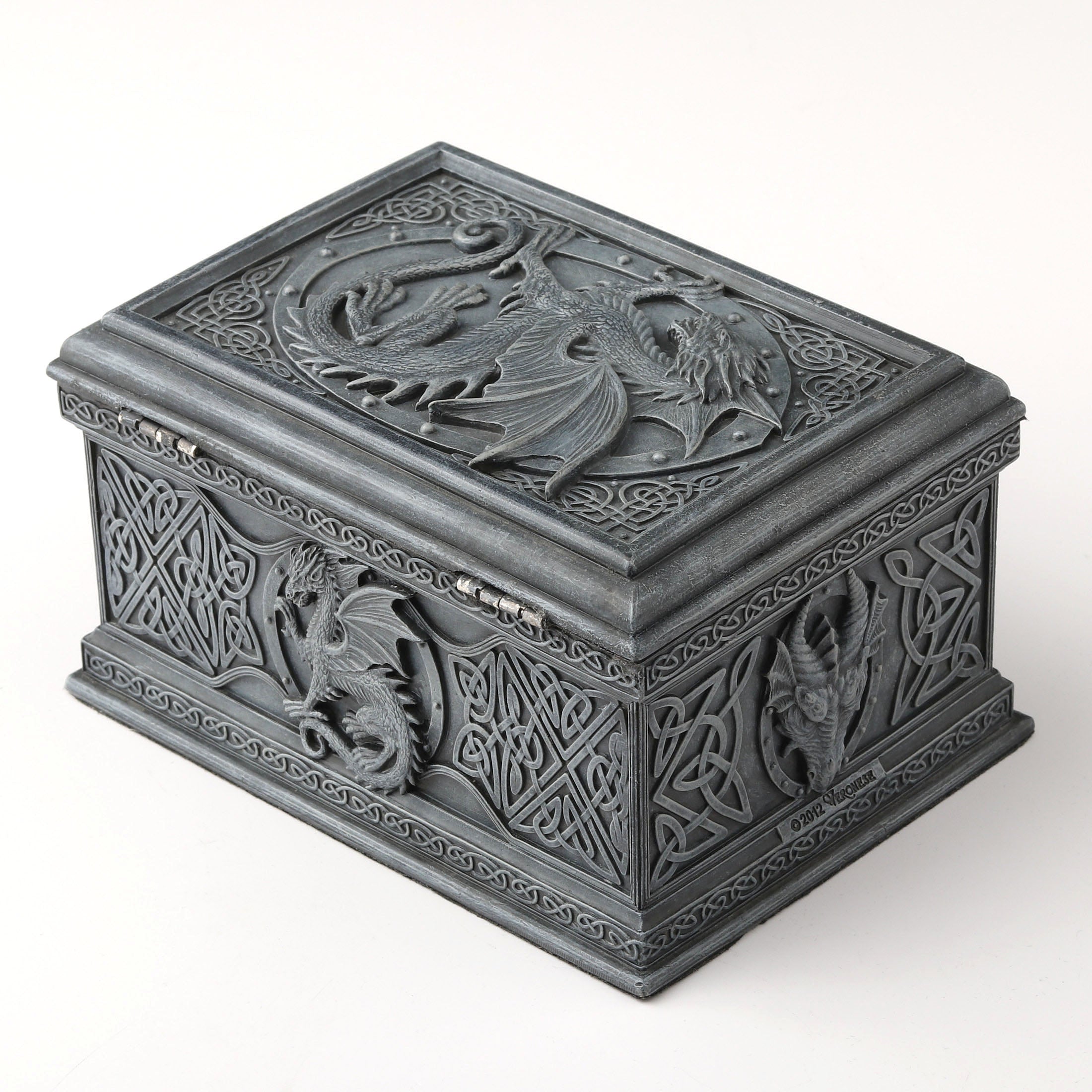 Celtic Dragon Trinket Box