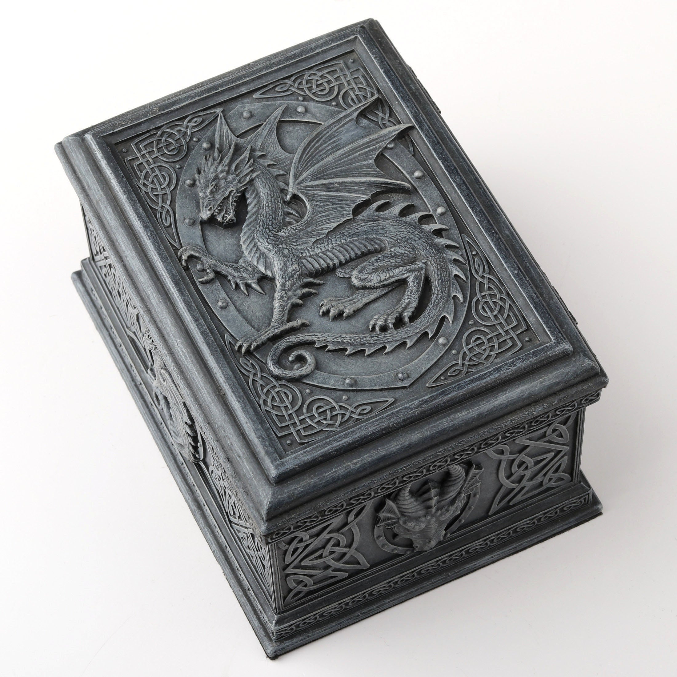 Celtic Dragon Trinket Box