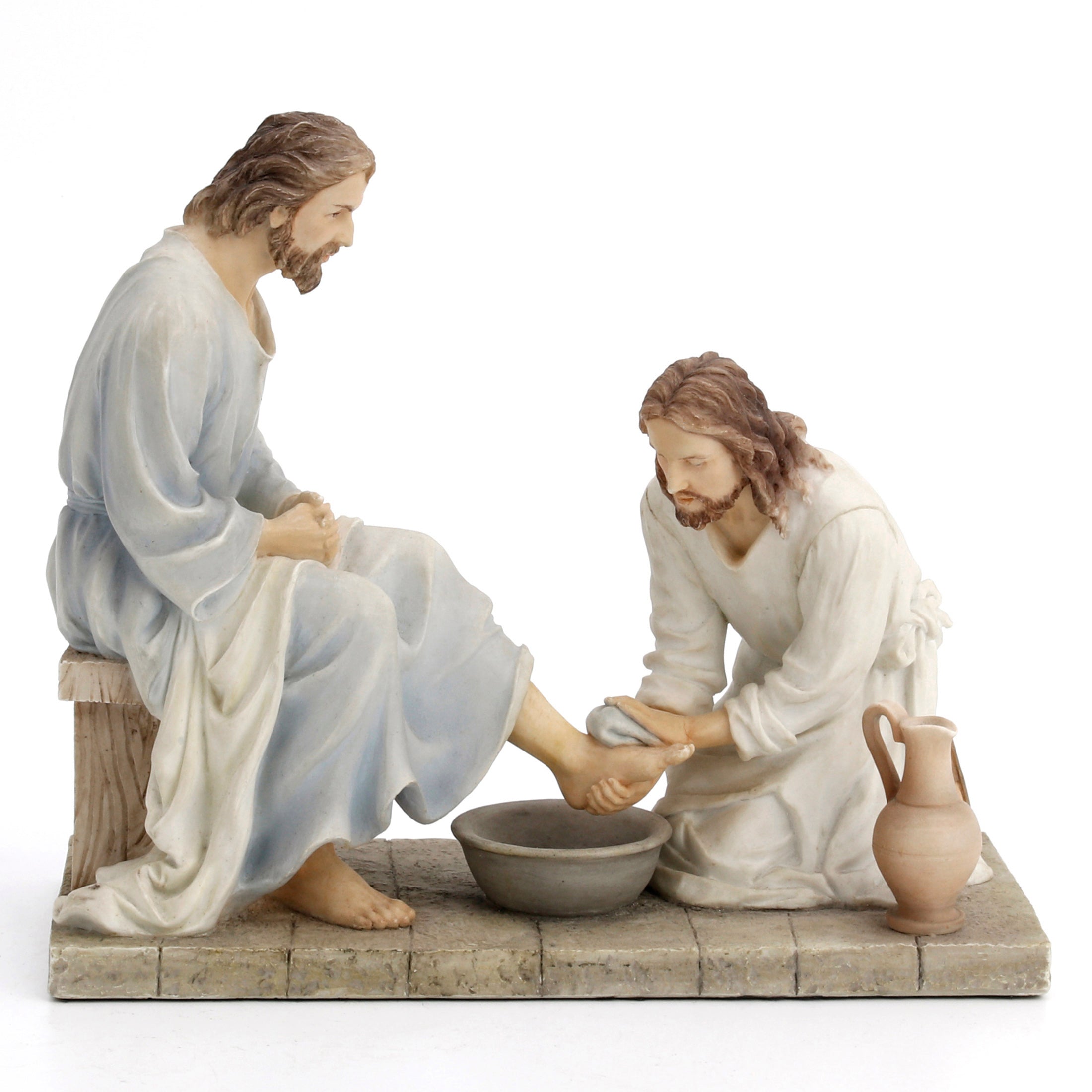 Jesus Washing His Disciple'S Feet (Light Color)