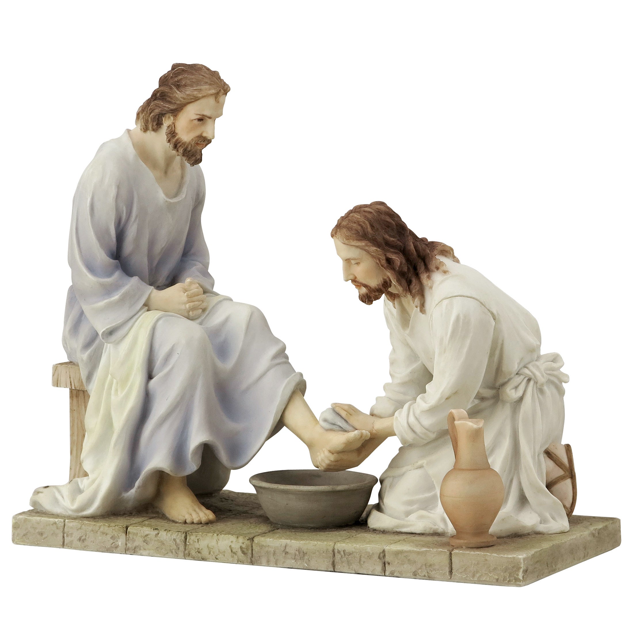 Jesus Washing His Disciple'S Feet (Light Color)