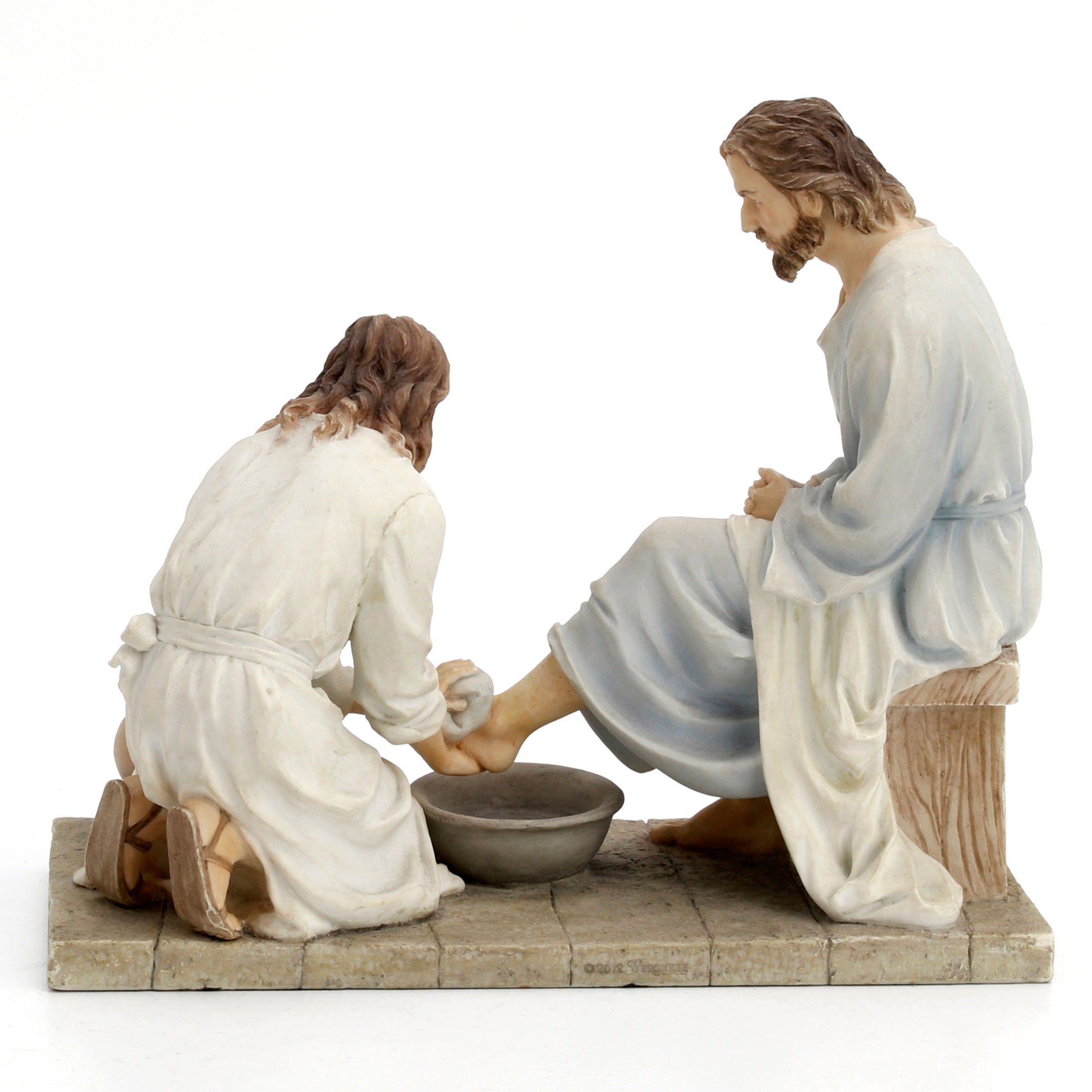 Jesus Washing His Disciple'S Feet (Light Color)