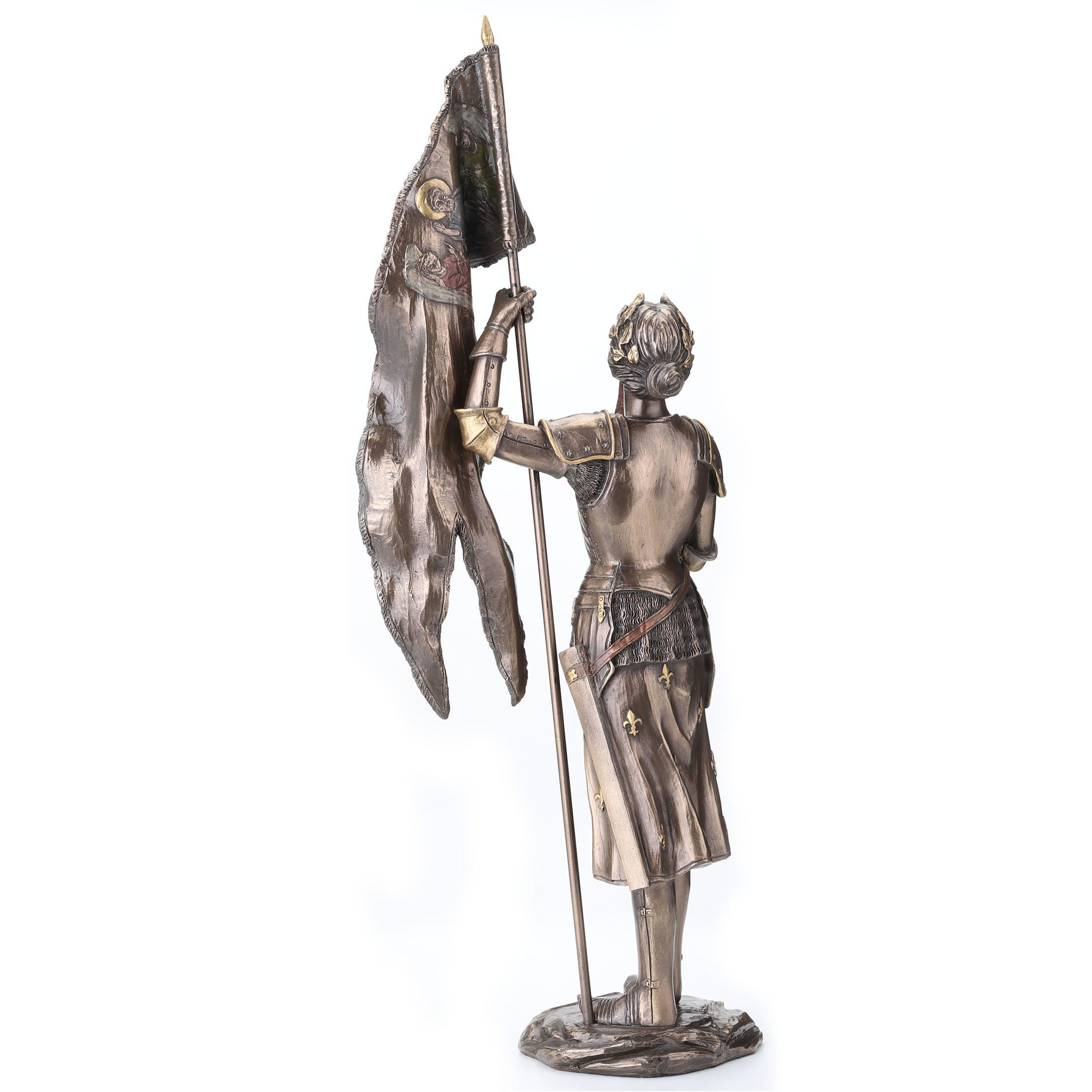 Joan Of Arc Standing With Sword And Flag (Mbz+Color)
