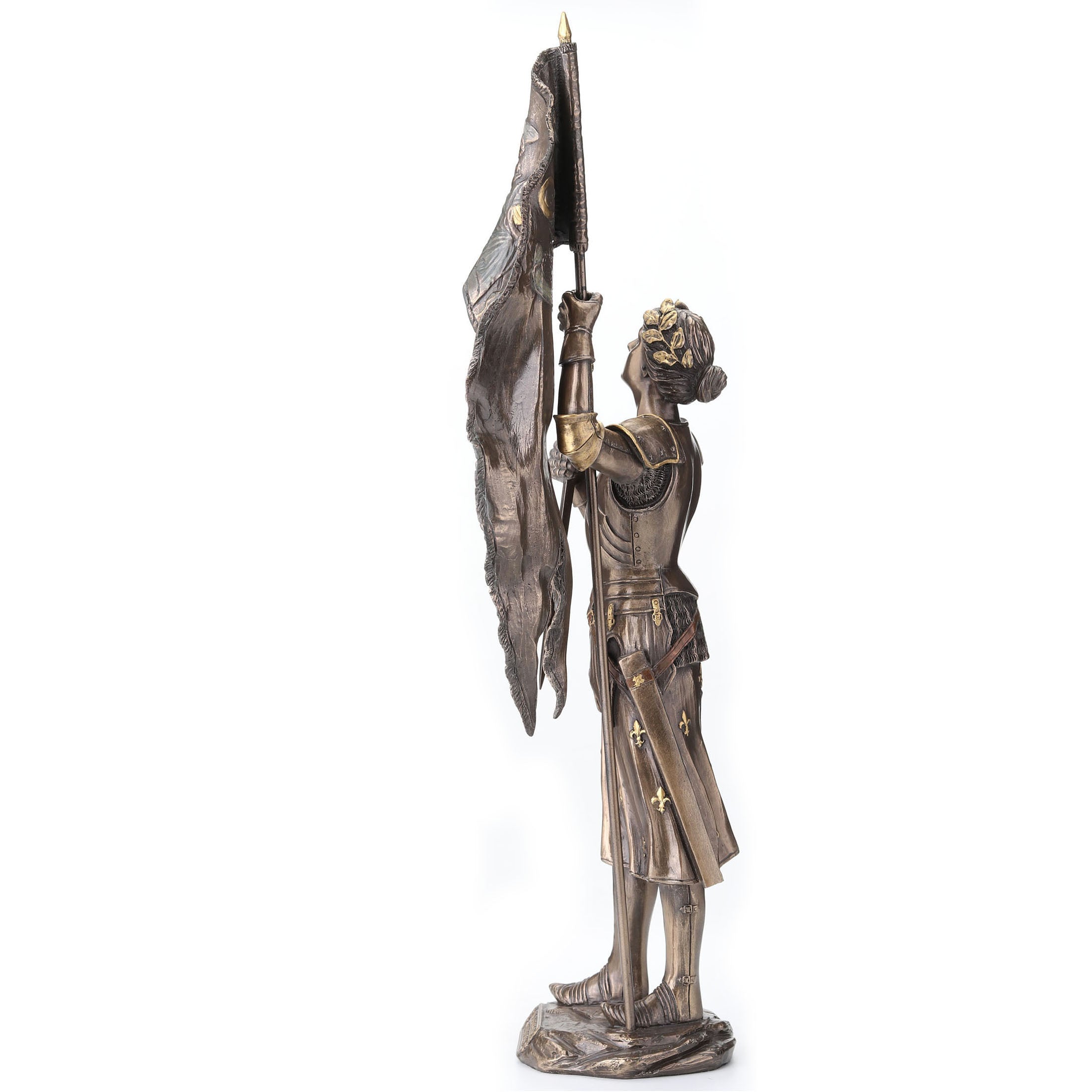 Joan Of Arc Standing With Sword And Flag (Mbz+Color)