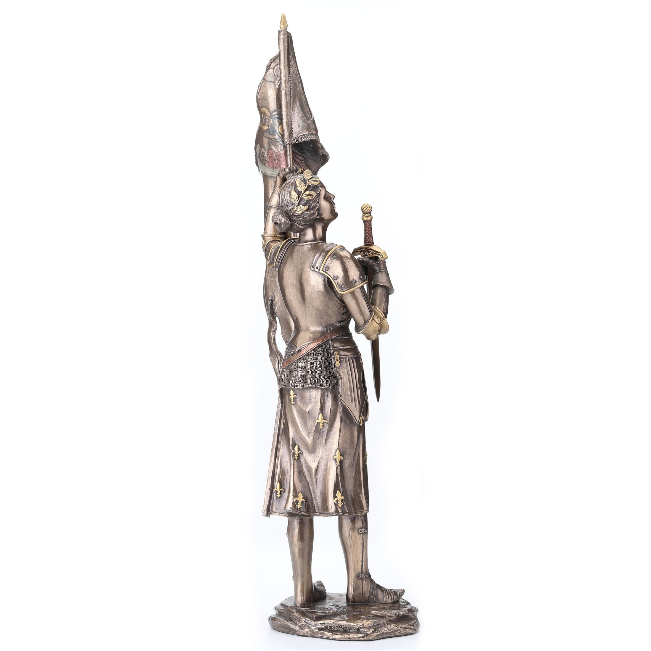 Joan Of Arc Standing With Sword And Flag (Mbz+Color)