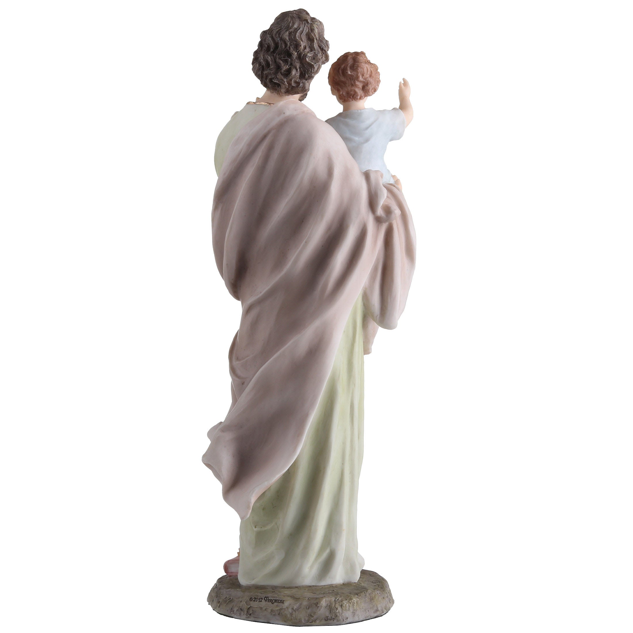 Saint Joseph Holding Baby Jesus