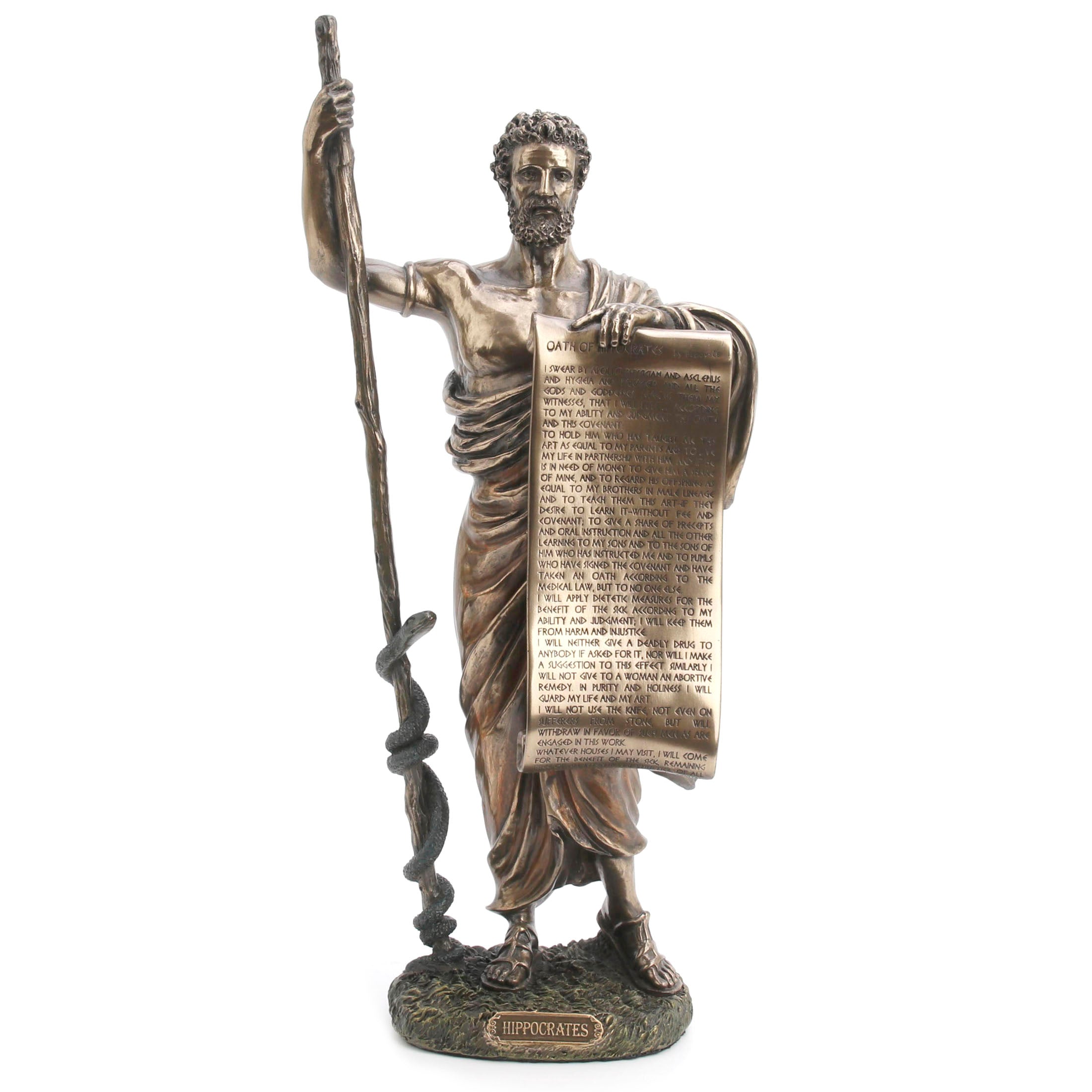 Hippocrates Of Cos Holding Hippocratic Oath (Mbz+Color)