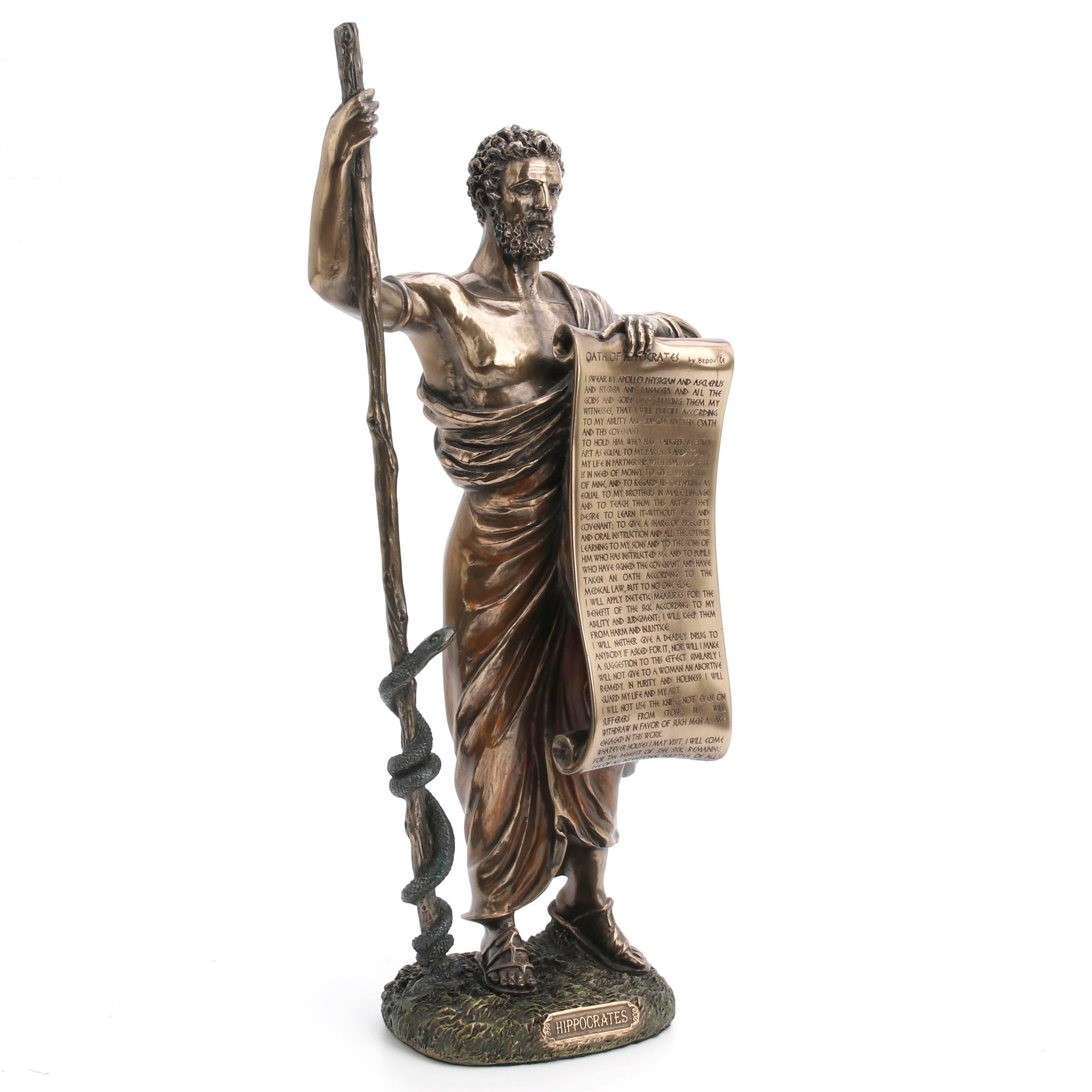 Hippocrates Of Cos Holding Hippocratic Oath (Mbz+Color)
