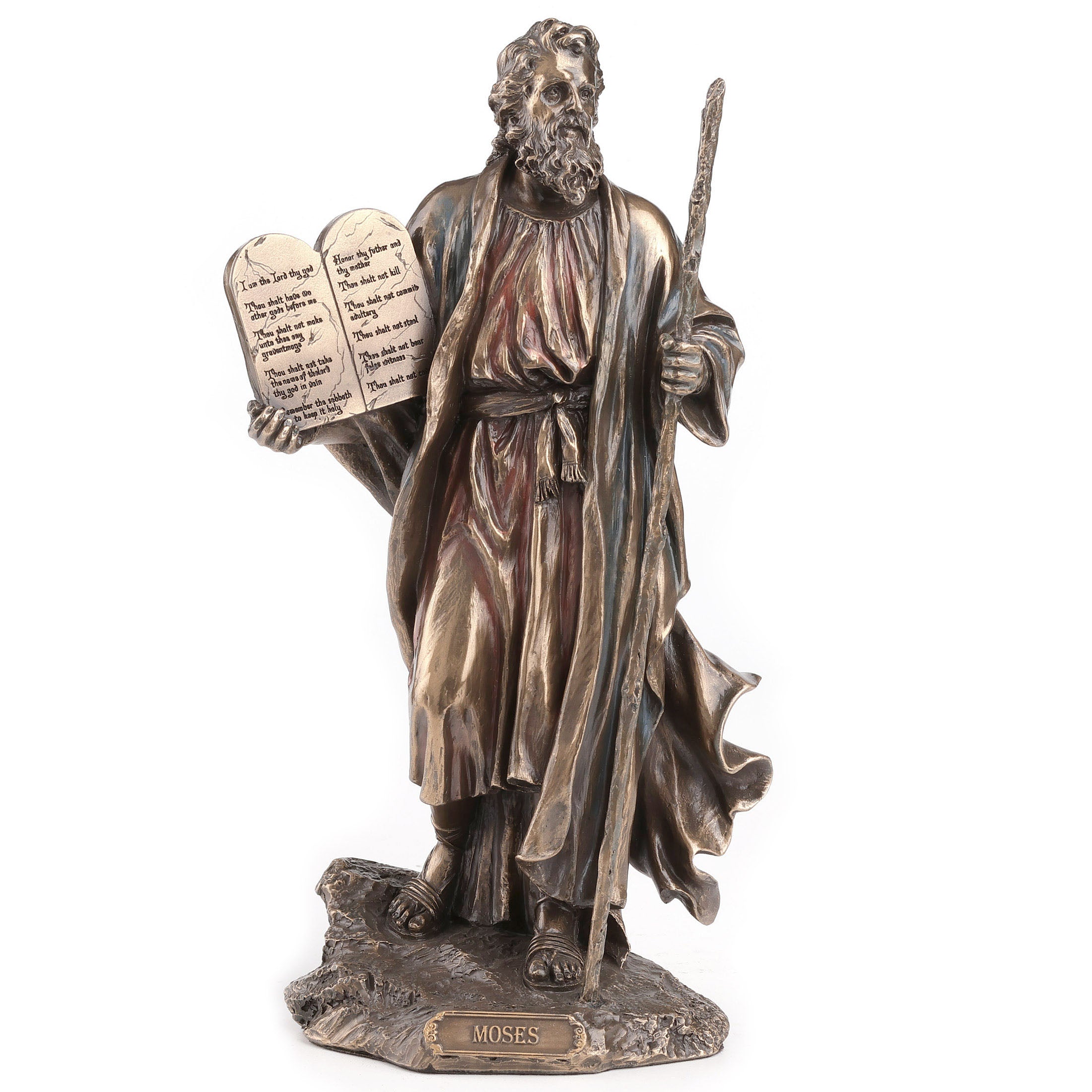 Moses Holding The Ten Commandments