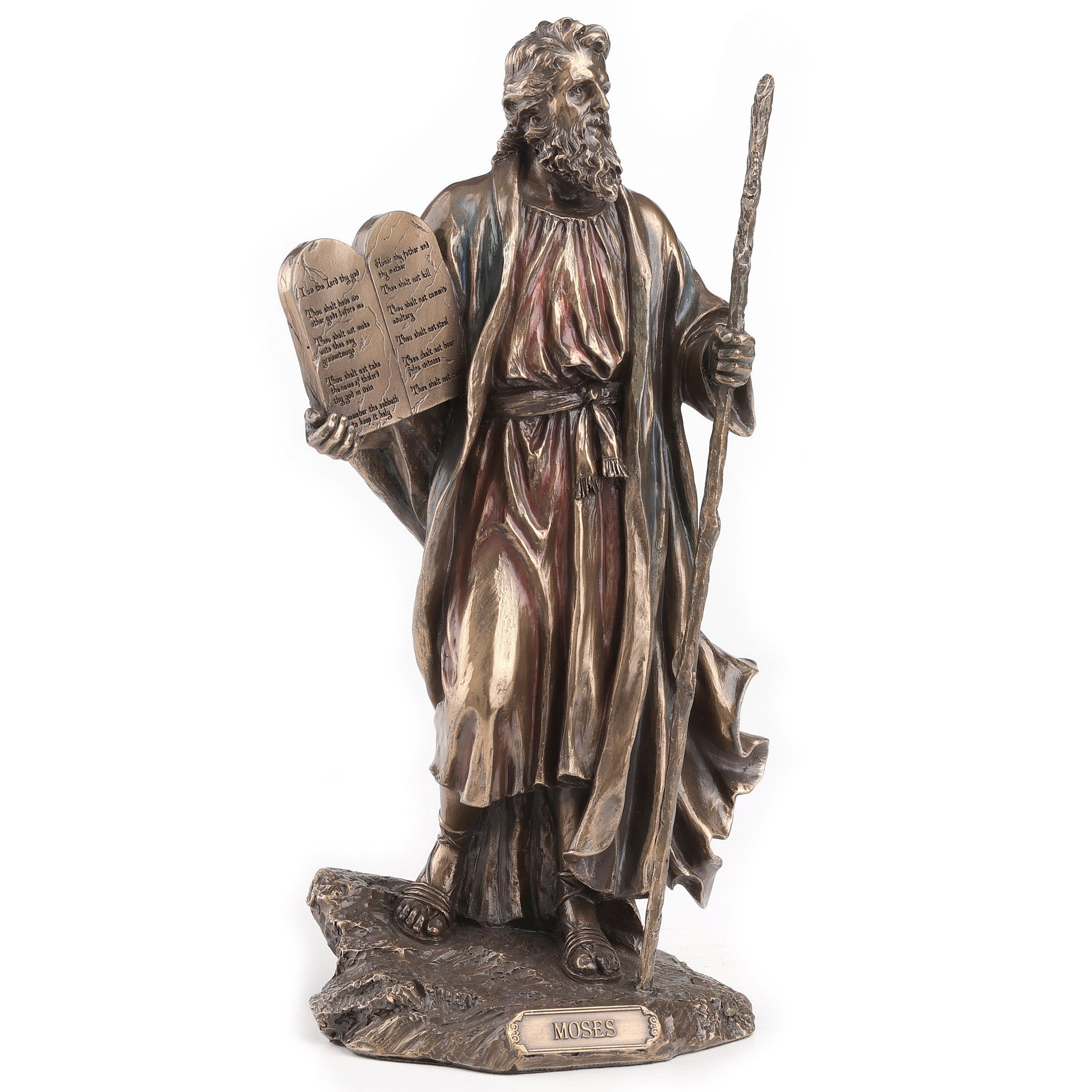 Moses Holding The Ten Commandments