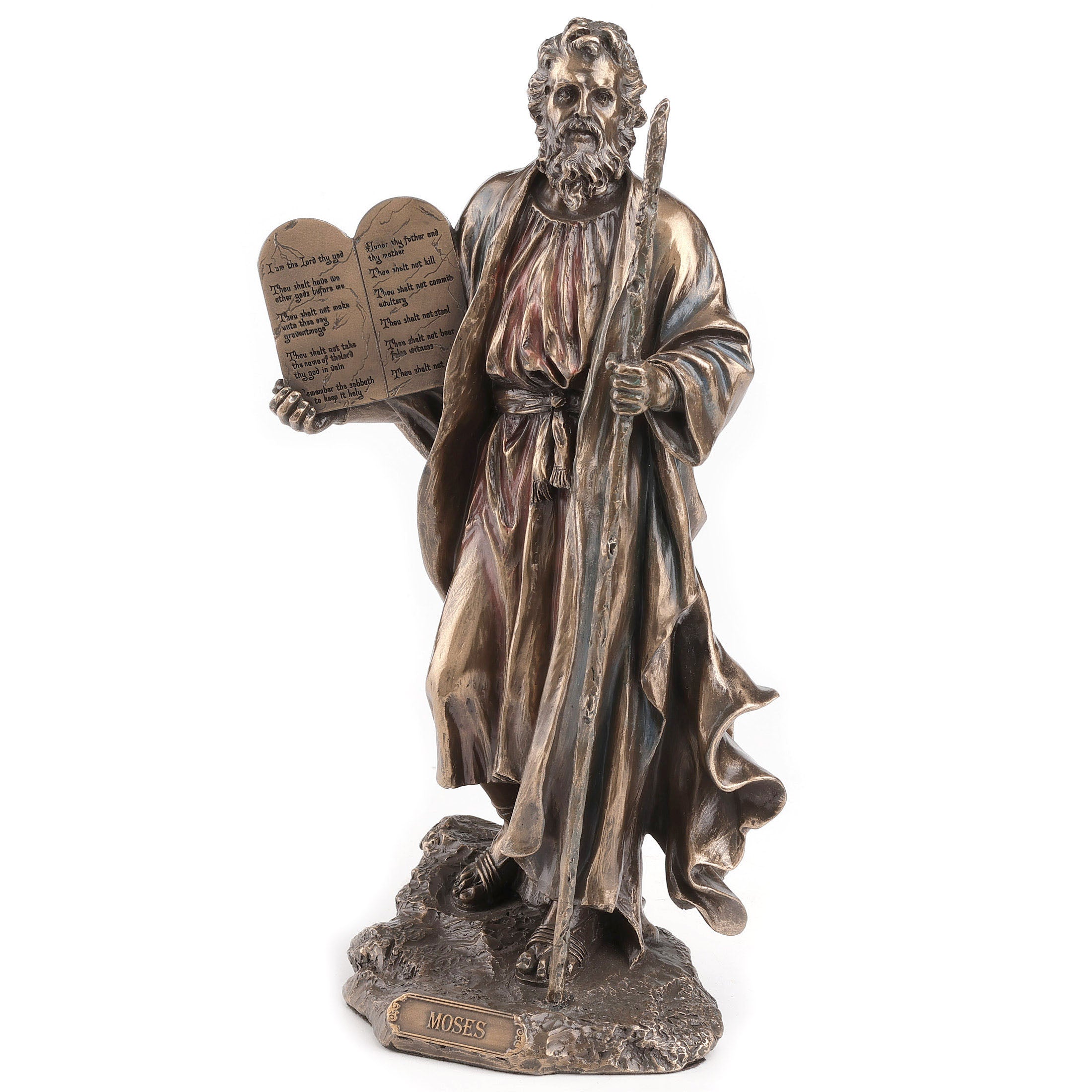 Moses Holding The Ten Commandments