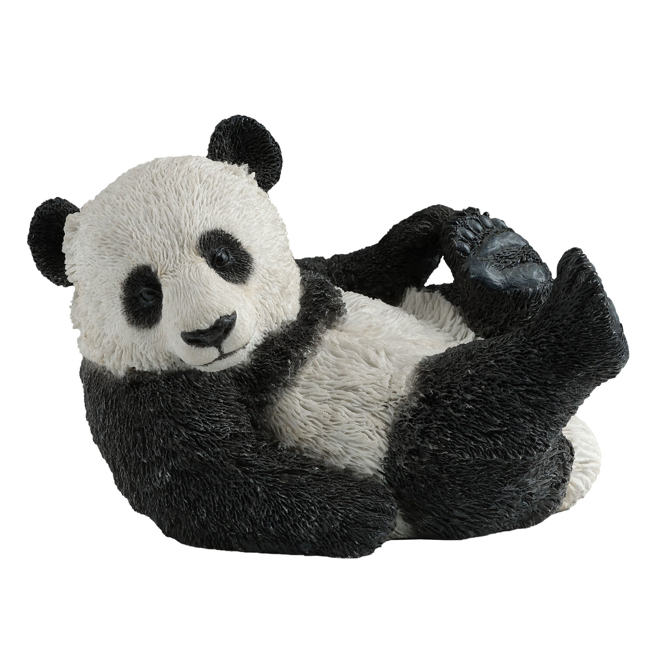 Panda Cub On His Back