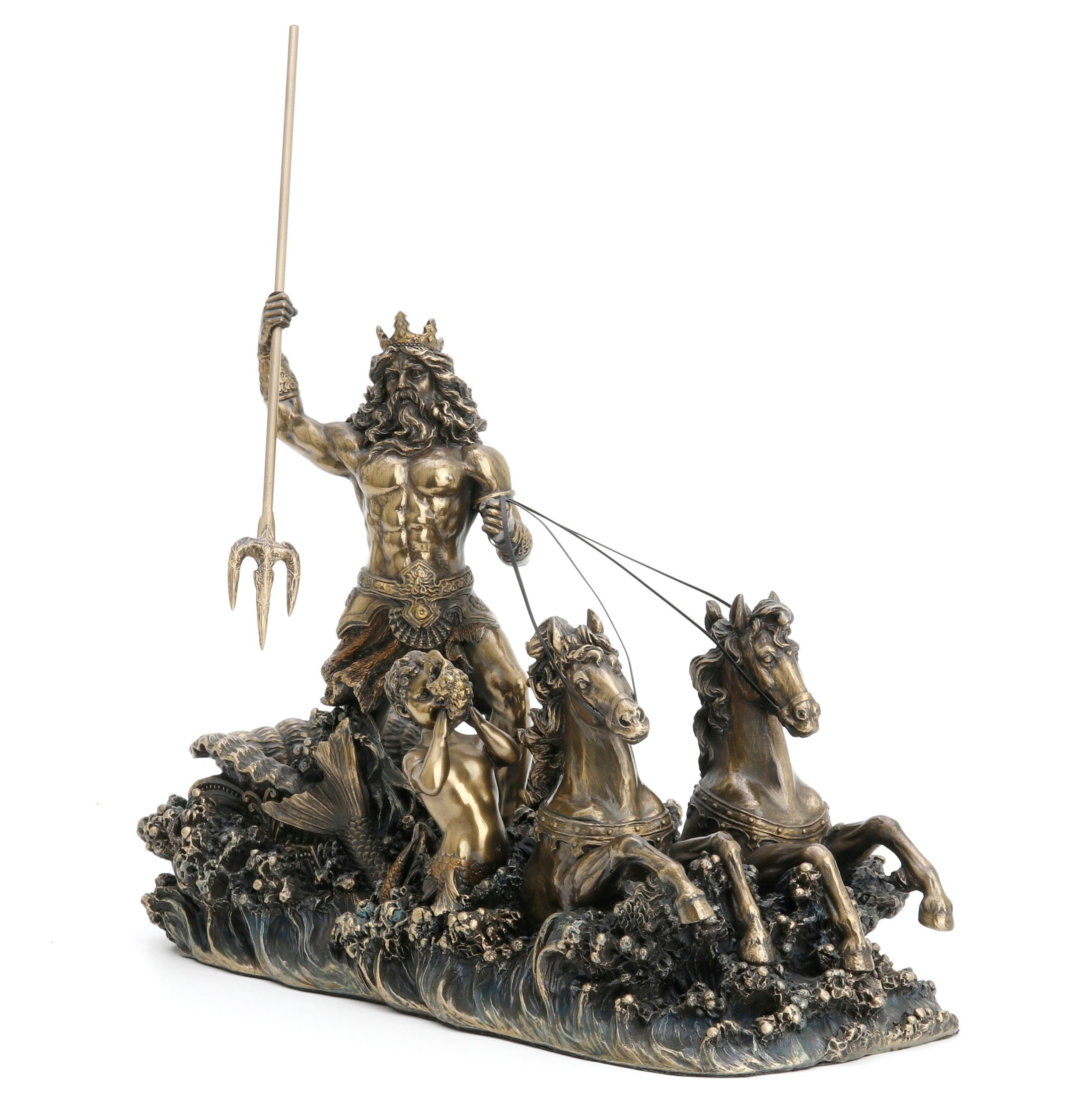 Poseidon On Hippocampus Chariot