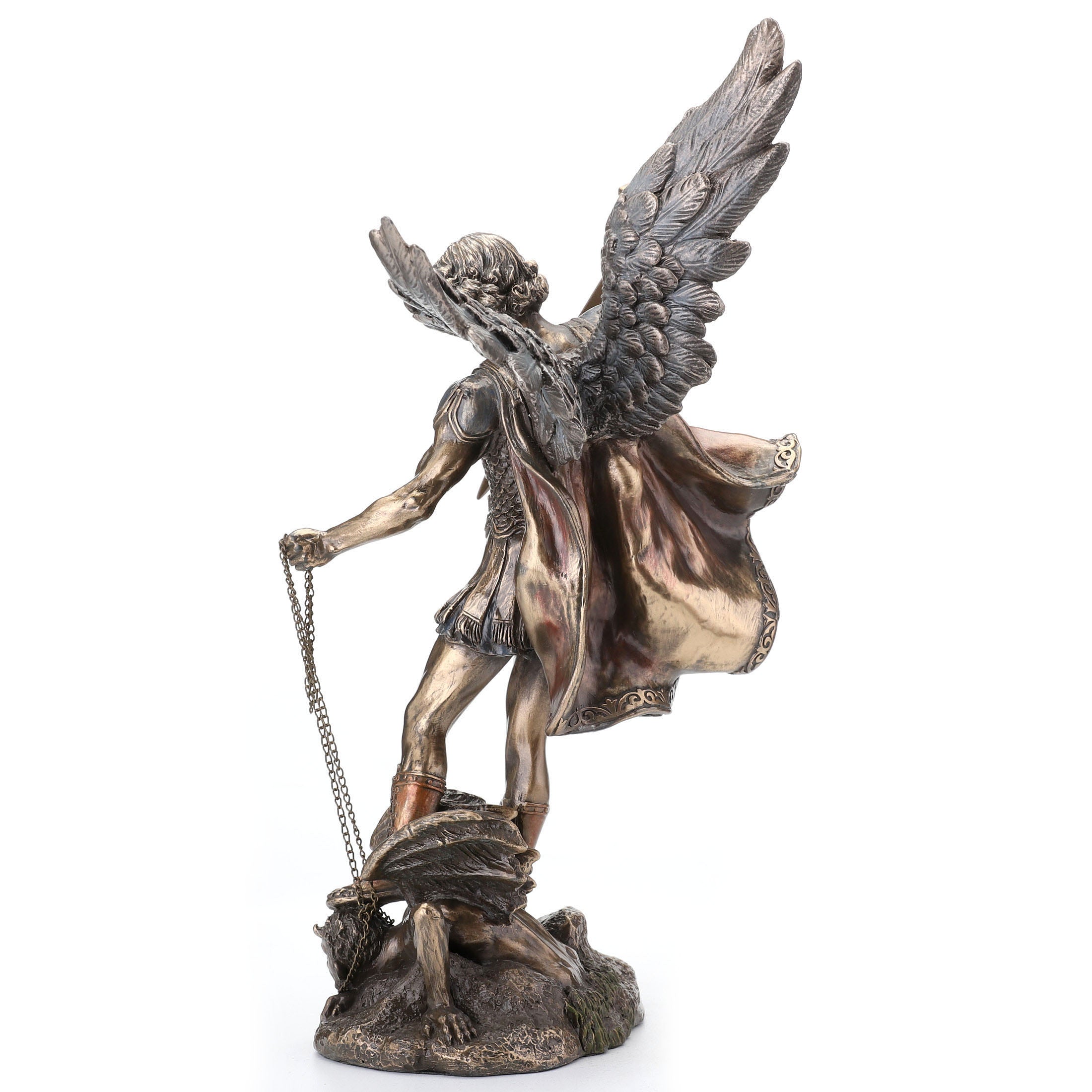 Saint Michael Standing On Demon With Sword