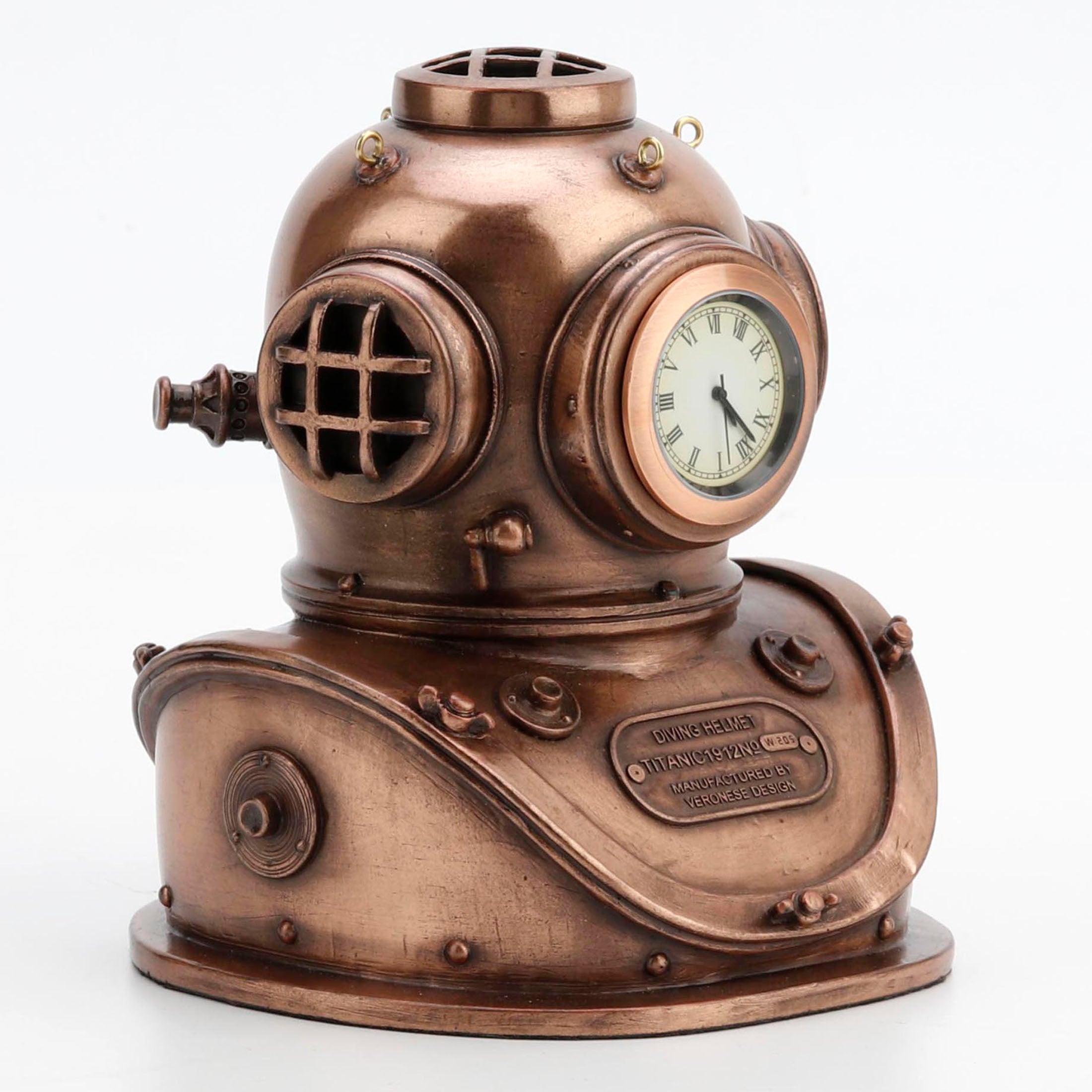 Diving Helmet Clock