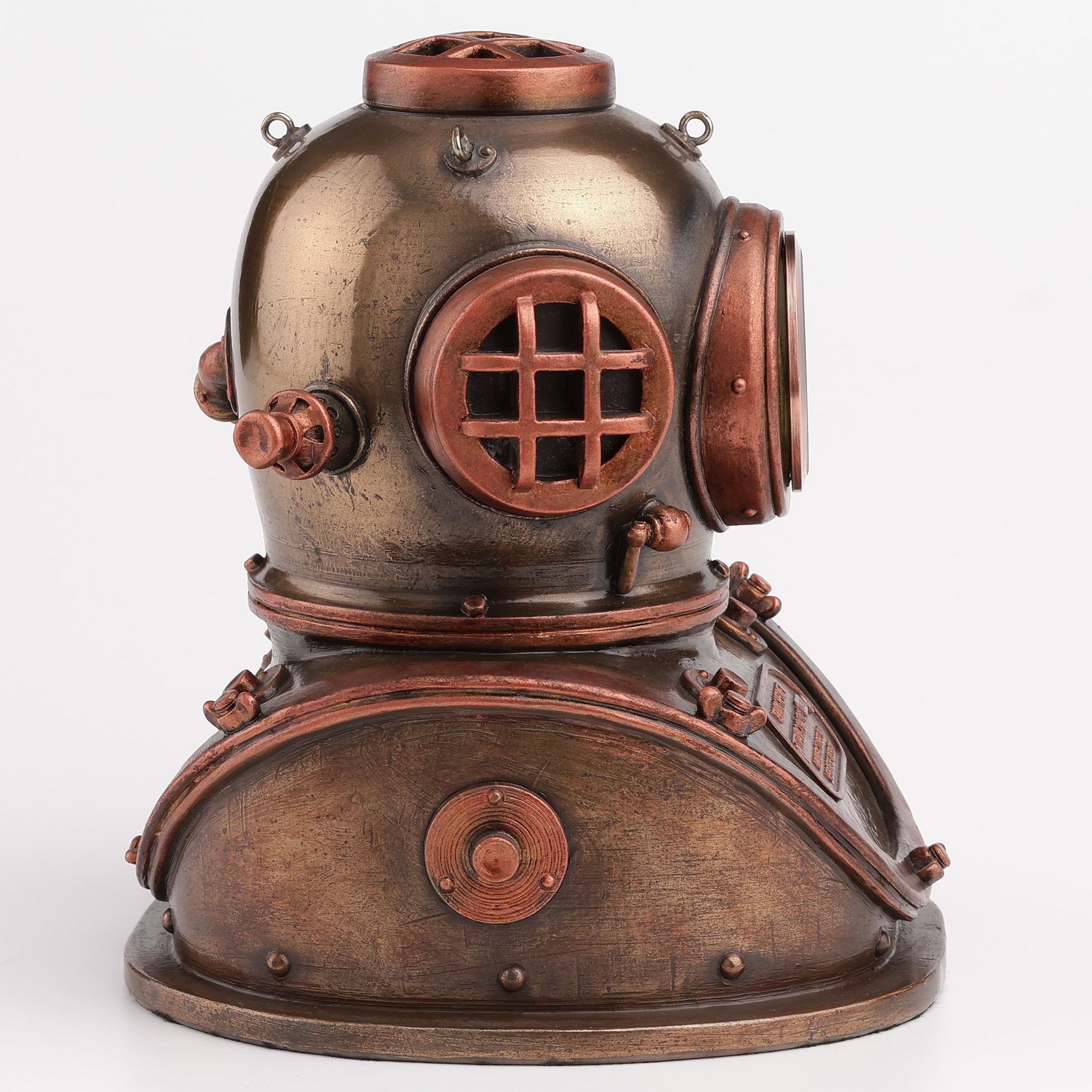 Diving Helmet Clock (Mbz + Copper)
